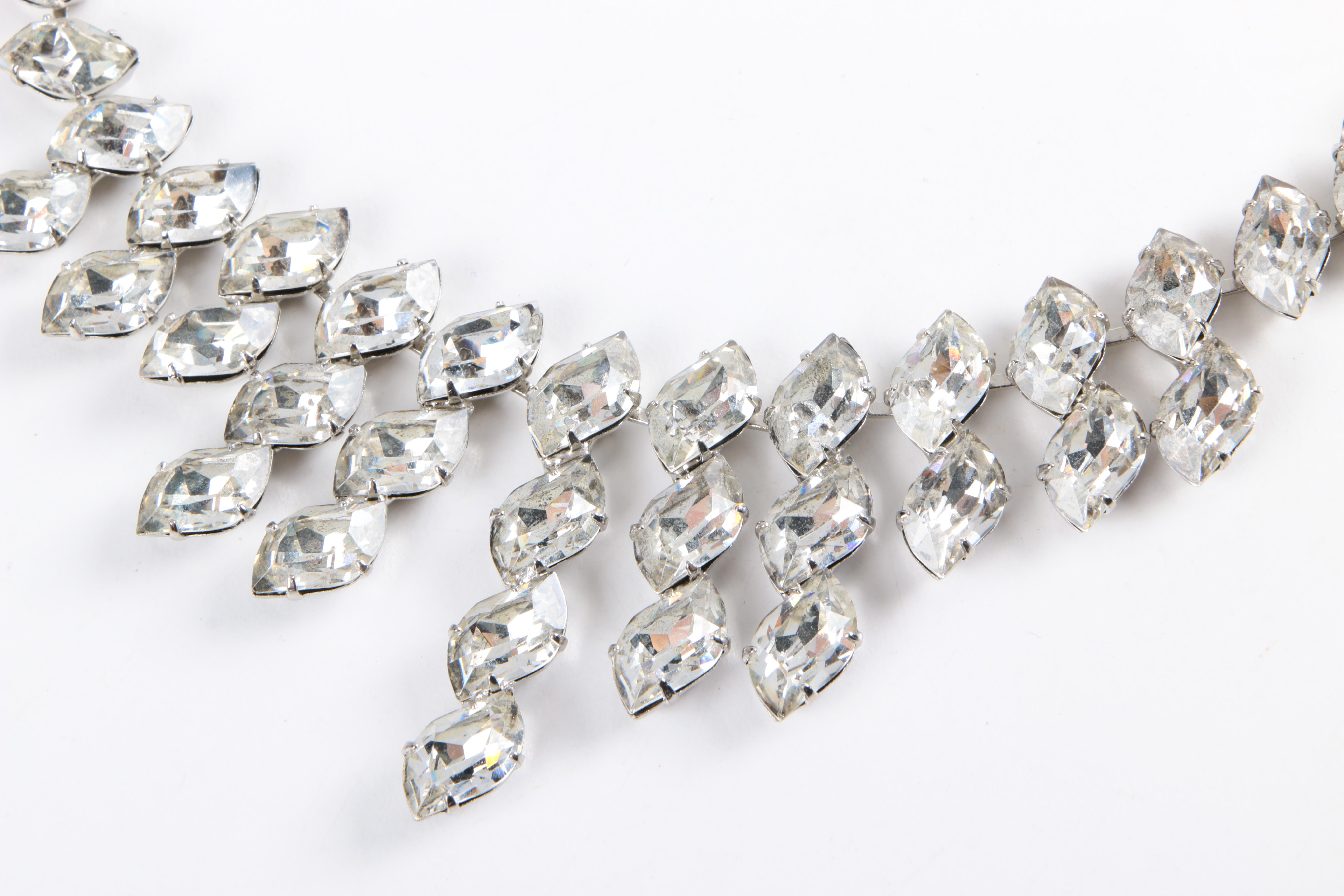 Assorted Rhinestone Jewelry Including Judy Lee