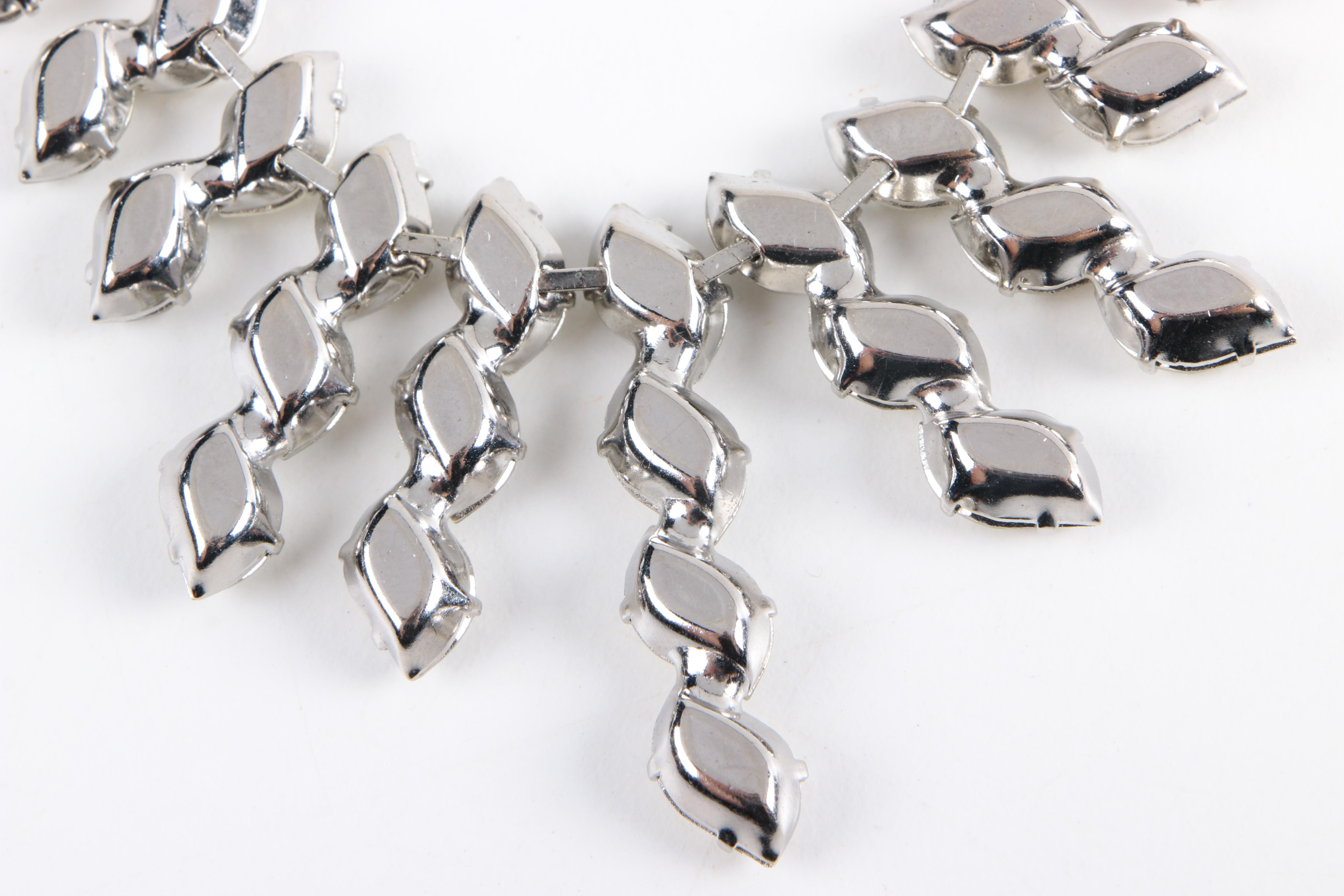 Assorted Rhinestone Jewelry Including Judy Lee