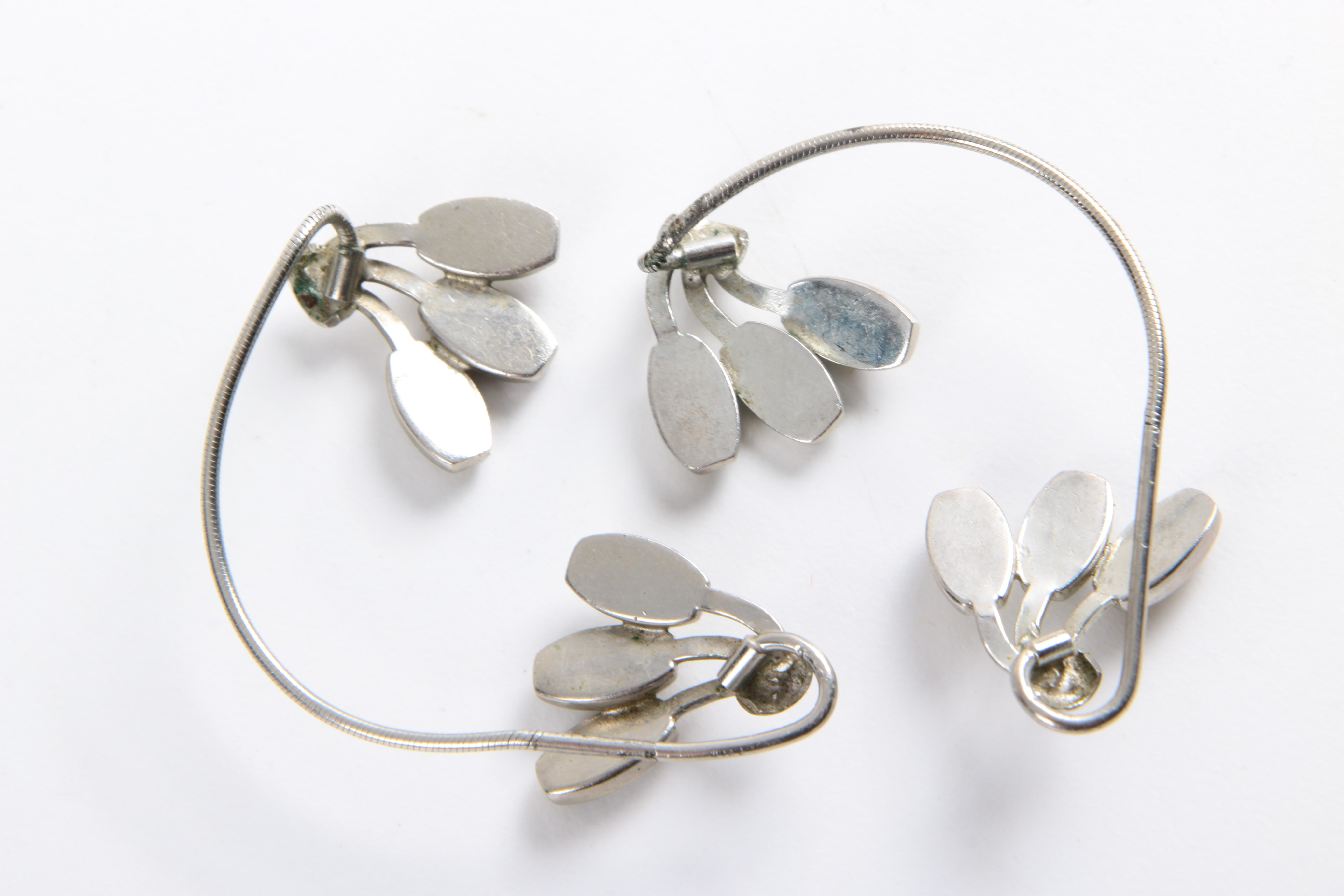 Assorted Rhinestone Jewelry Including Judy Lee