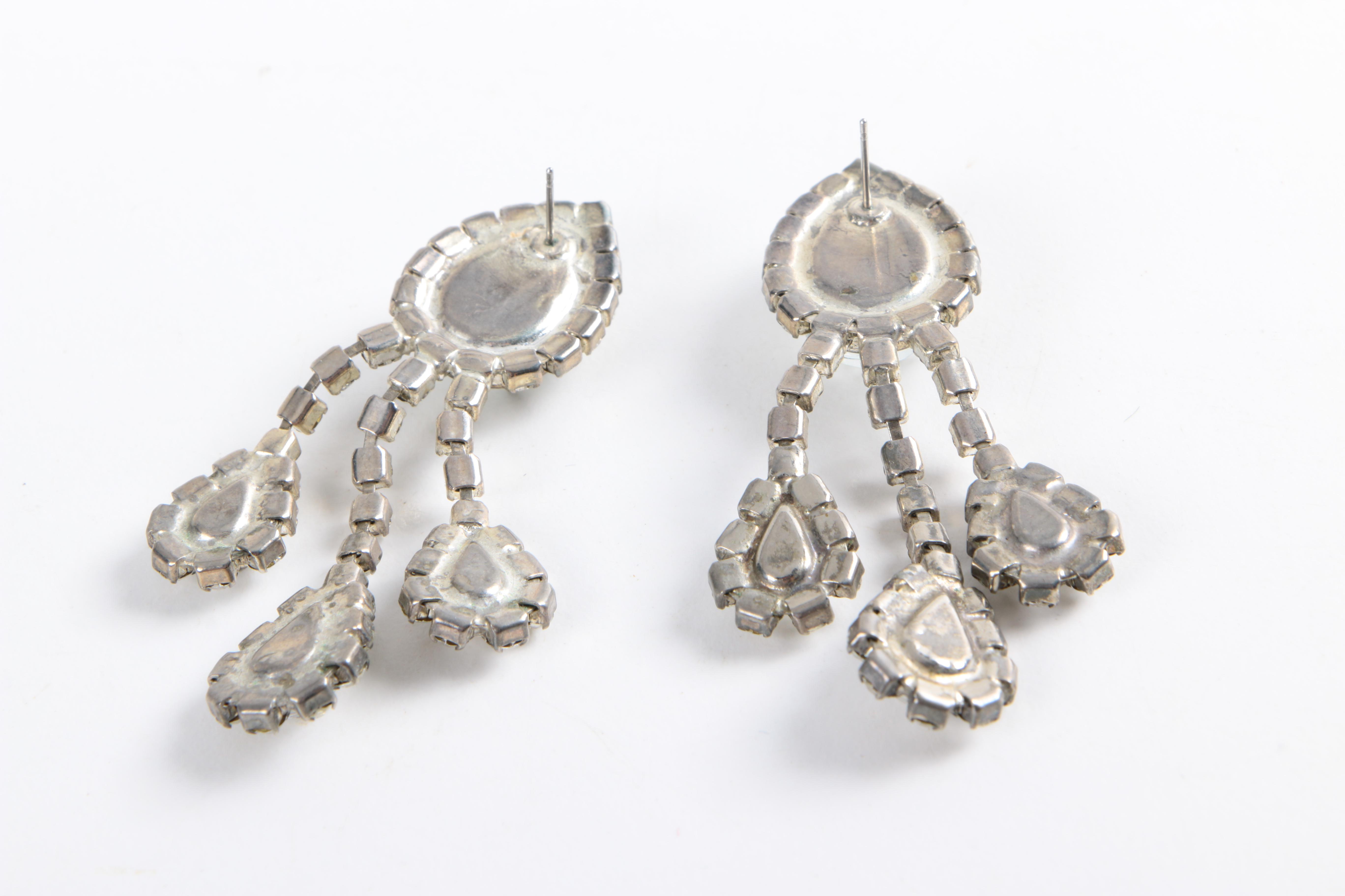 Assorted Rhinestone Jewelry Including Judy Lee