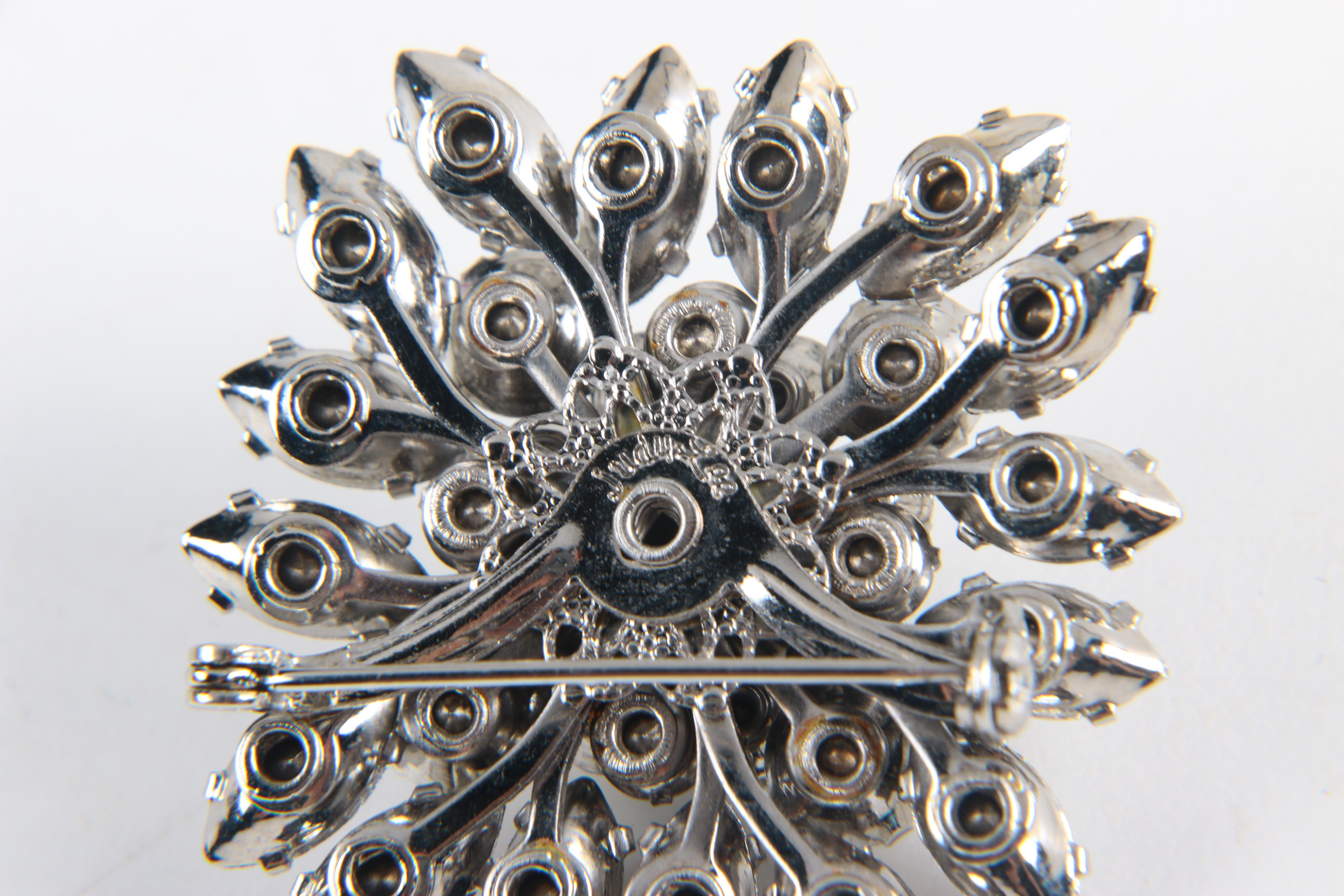 Assorted Rhinestone Jewelry Including Judy Lee