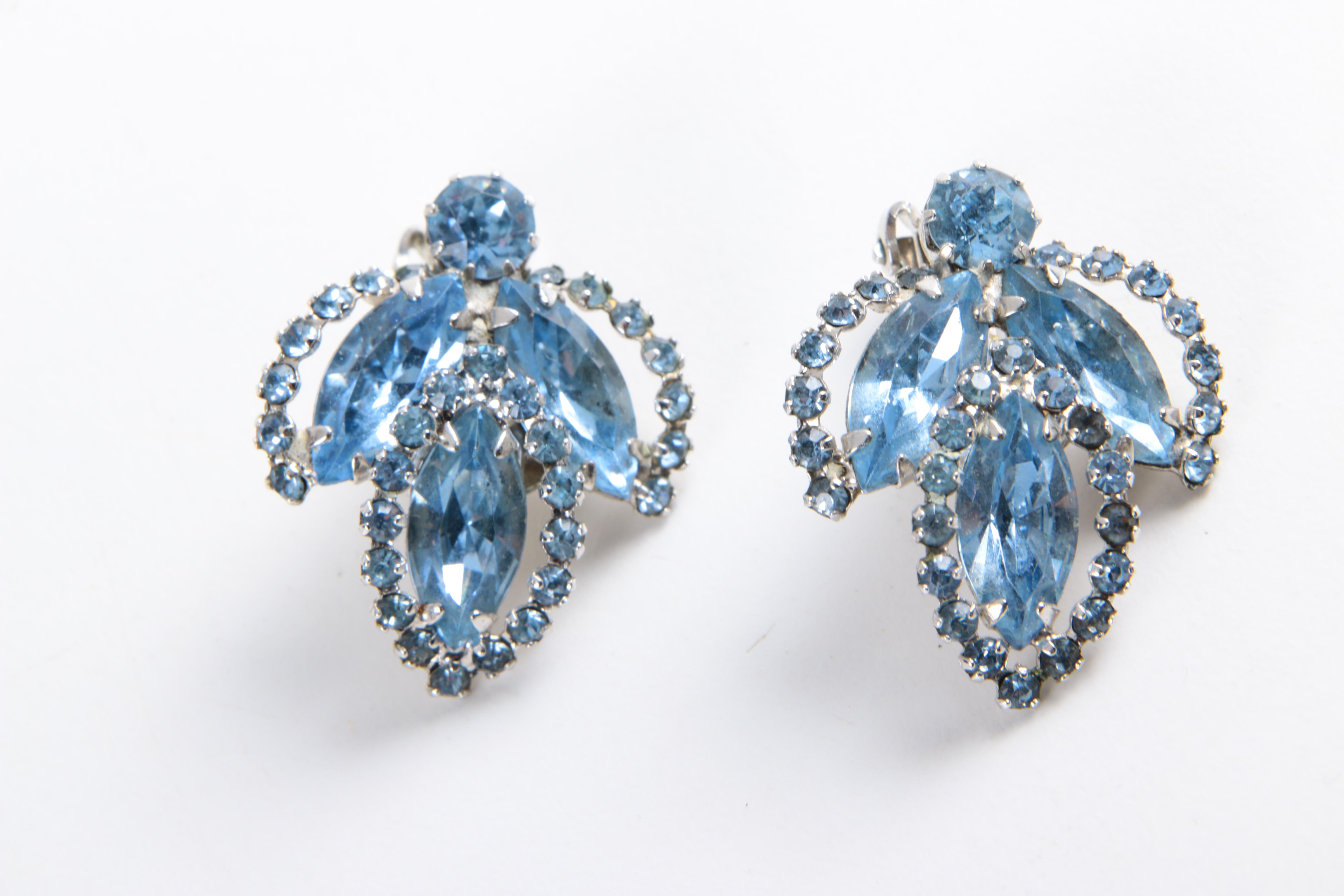 Assorted Rhinestone Jewelry Including Judy Lee