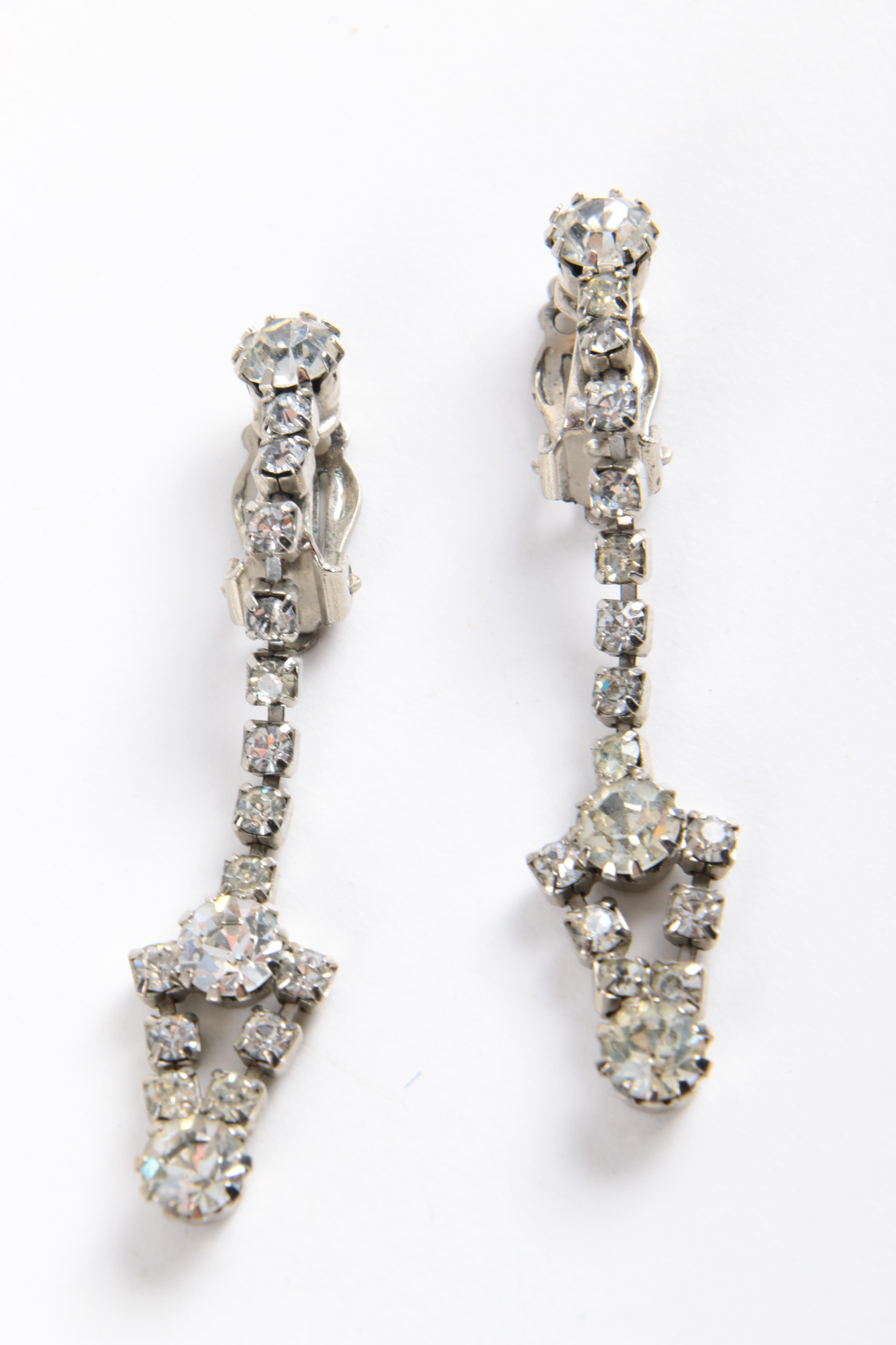 Assorted Rhinestone Jewelry Including Judy Lee