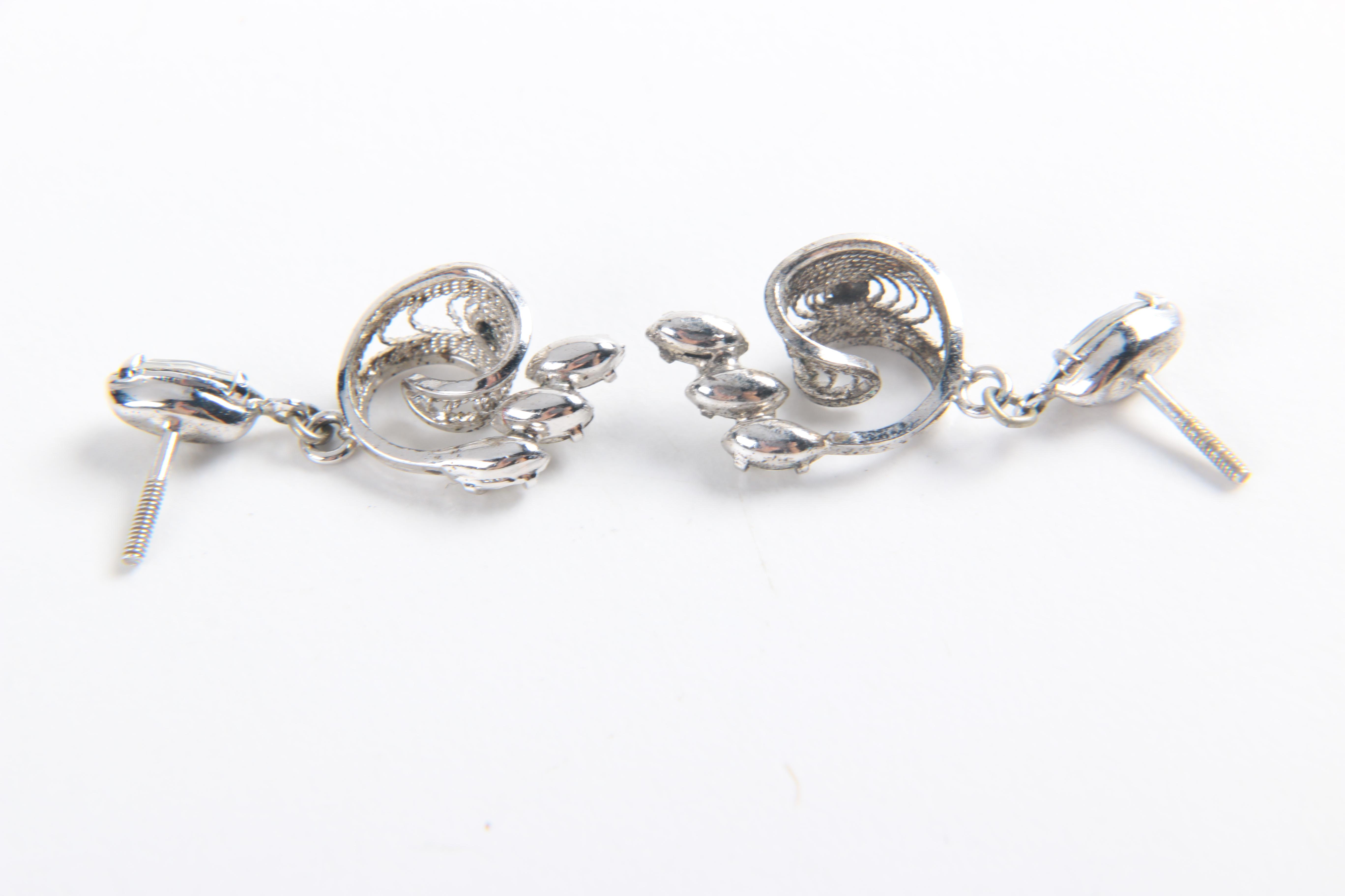 Assorted Rhinestone Jewelry Including Judy Lee