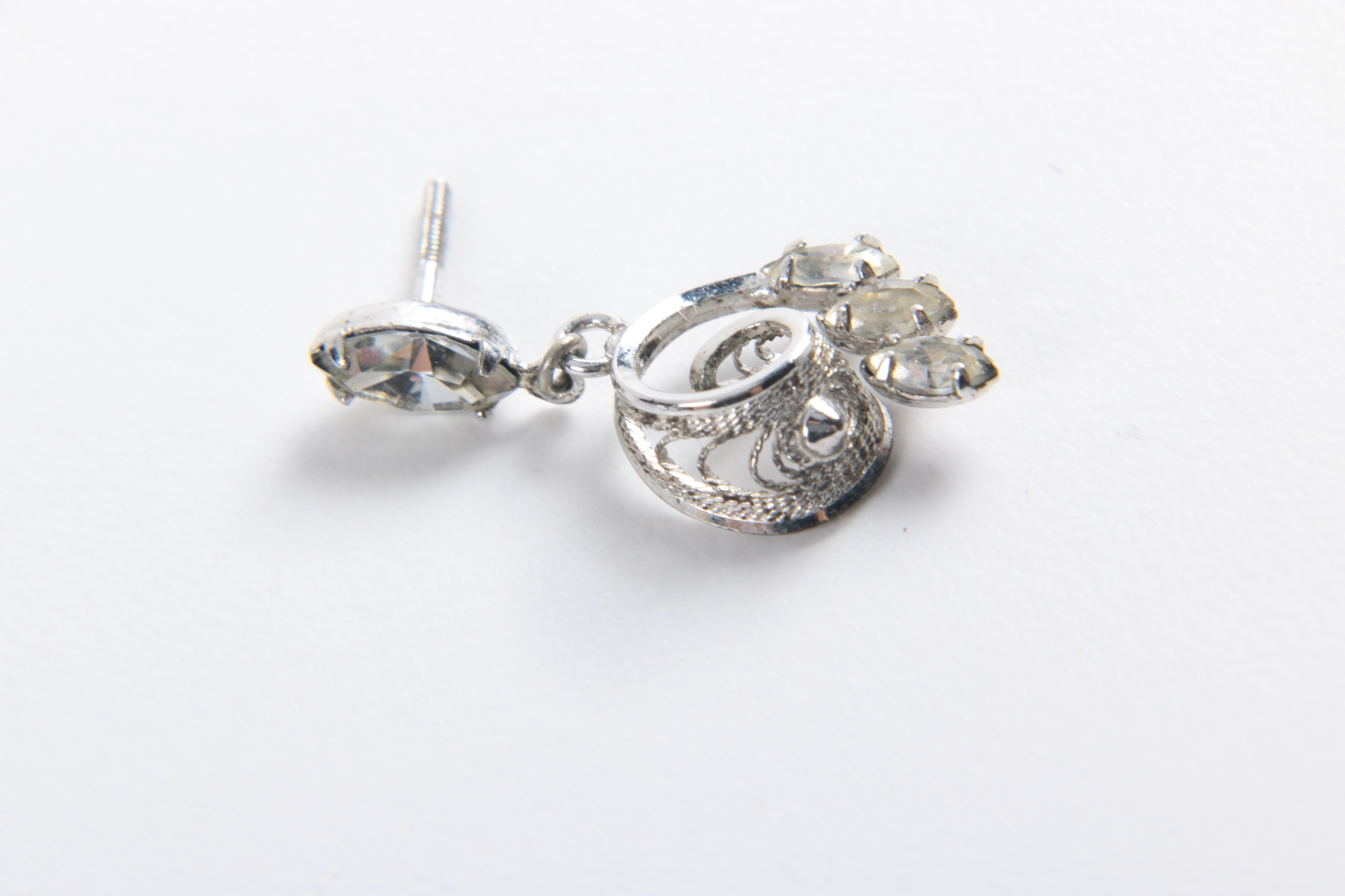 Assorted Rhinestone Jewelry Including Judy Lee