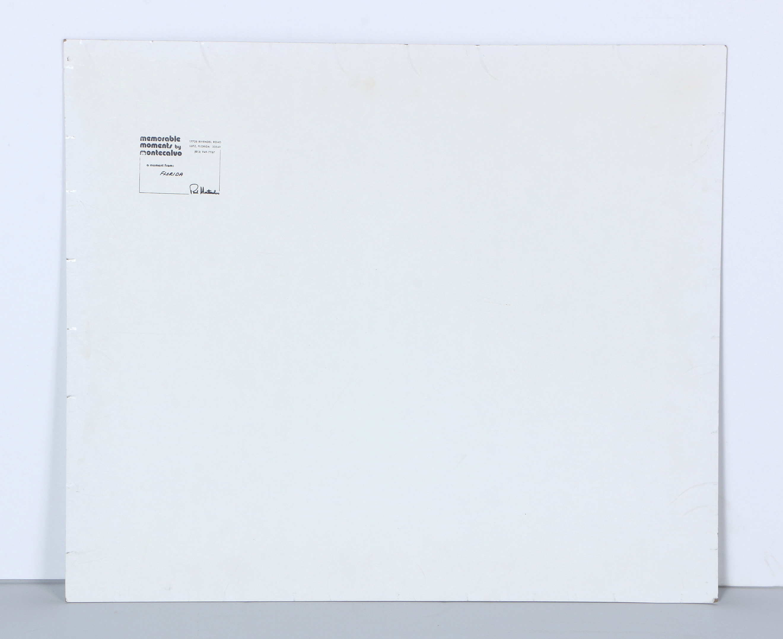 Paul Mantecalvo Color Photograph of A Moment From Florida