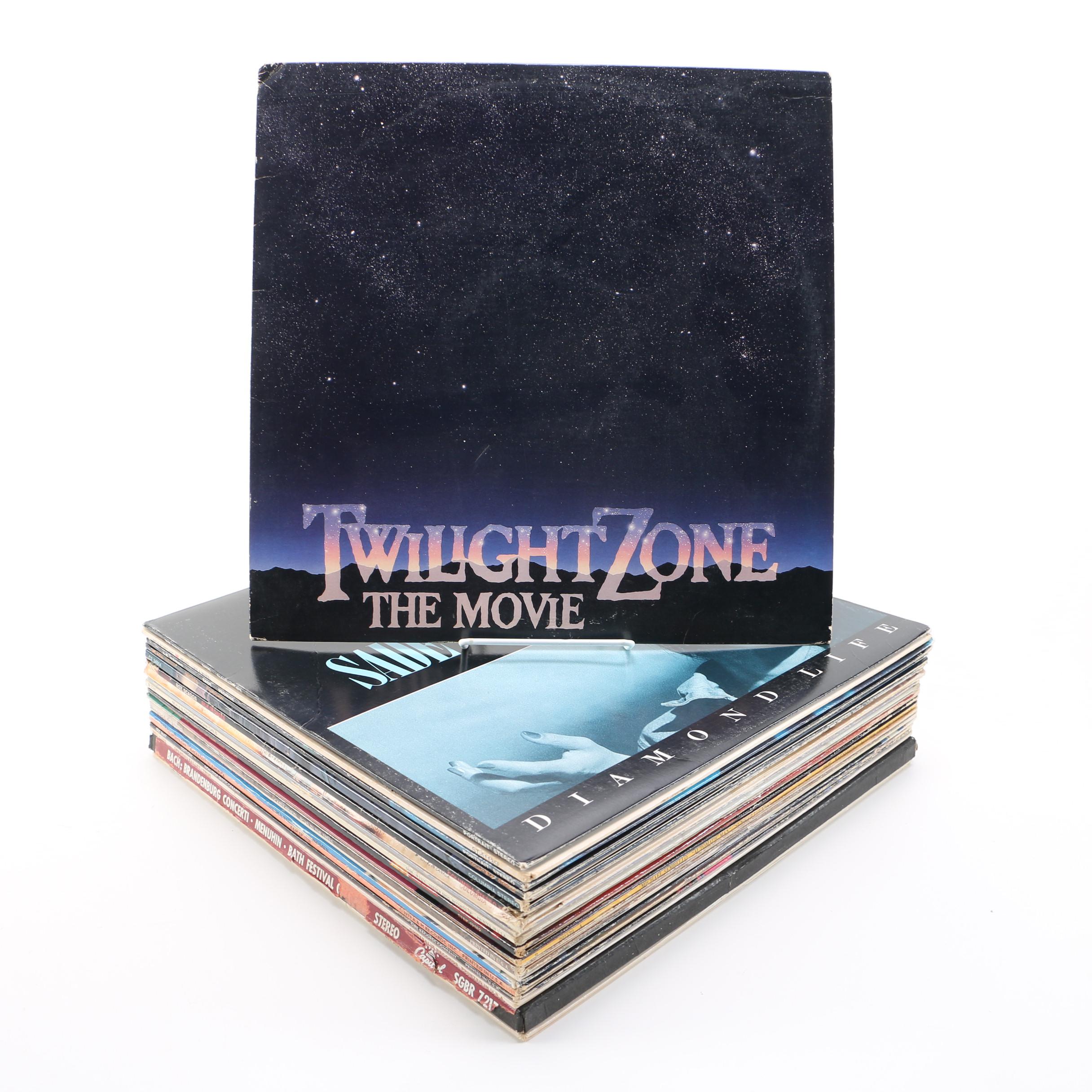 Twilight Zone, Sade, Santana and Other Vintage LPs