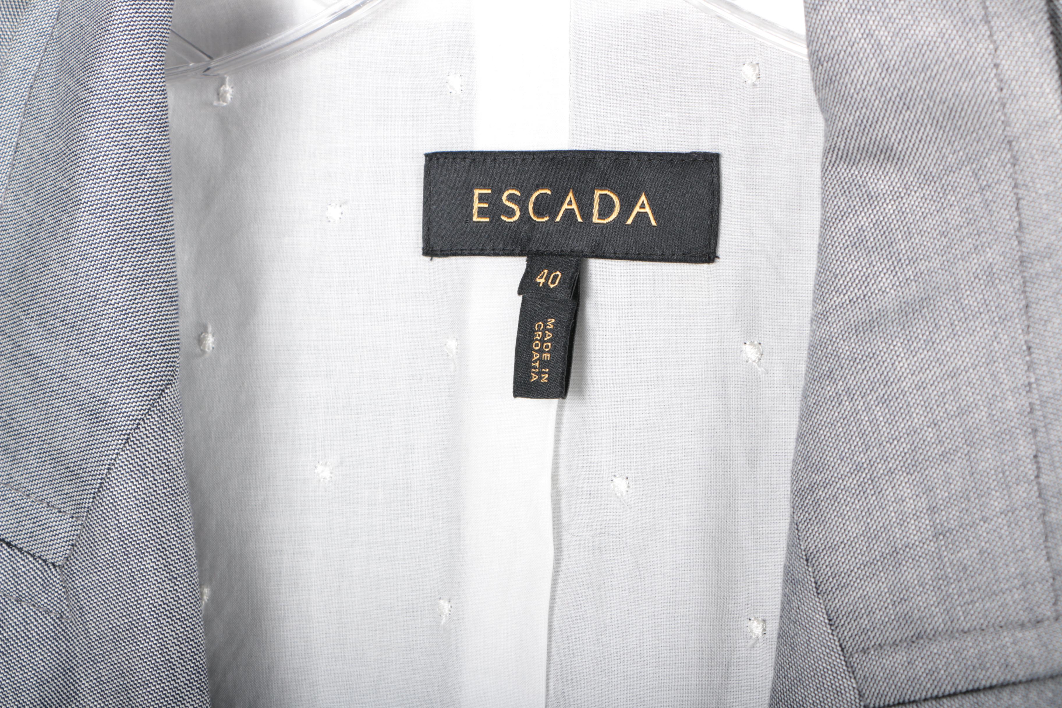 Escada Women's Grey Three Piece Suit