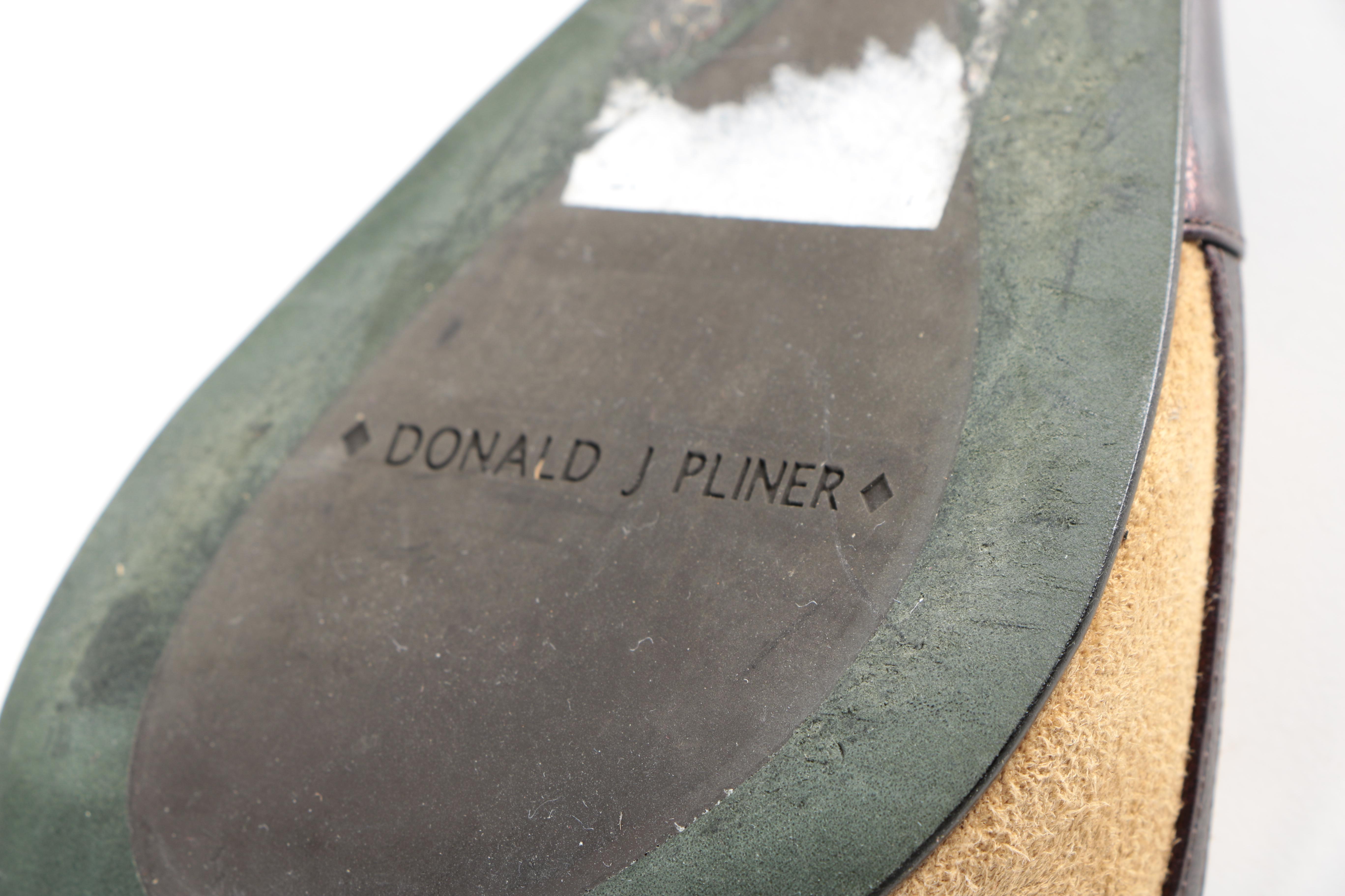 Donald J Pliner Couture Kitten Heel Slingbacks