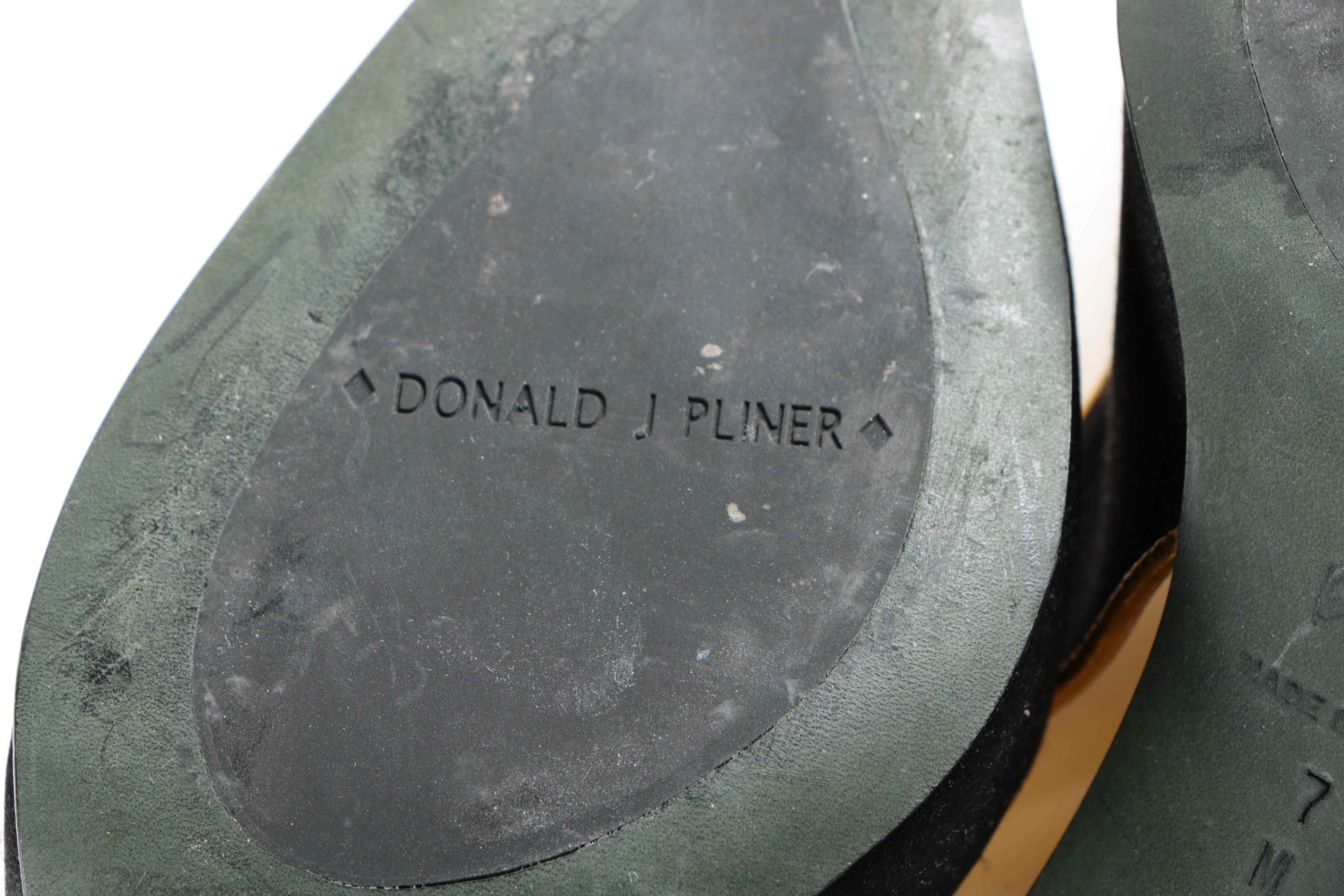 Donald J Pliner Couture Kitten Heel Slingbacks