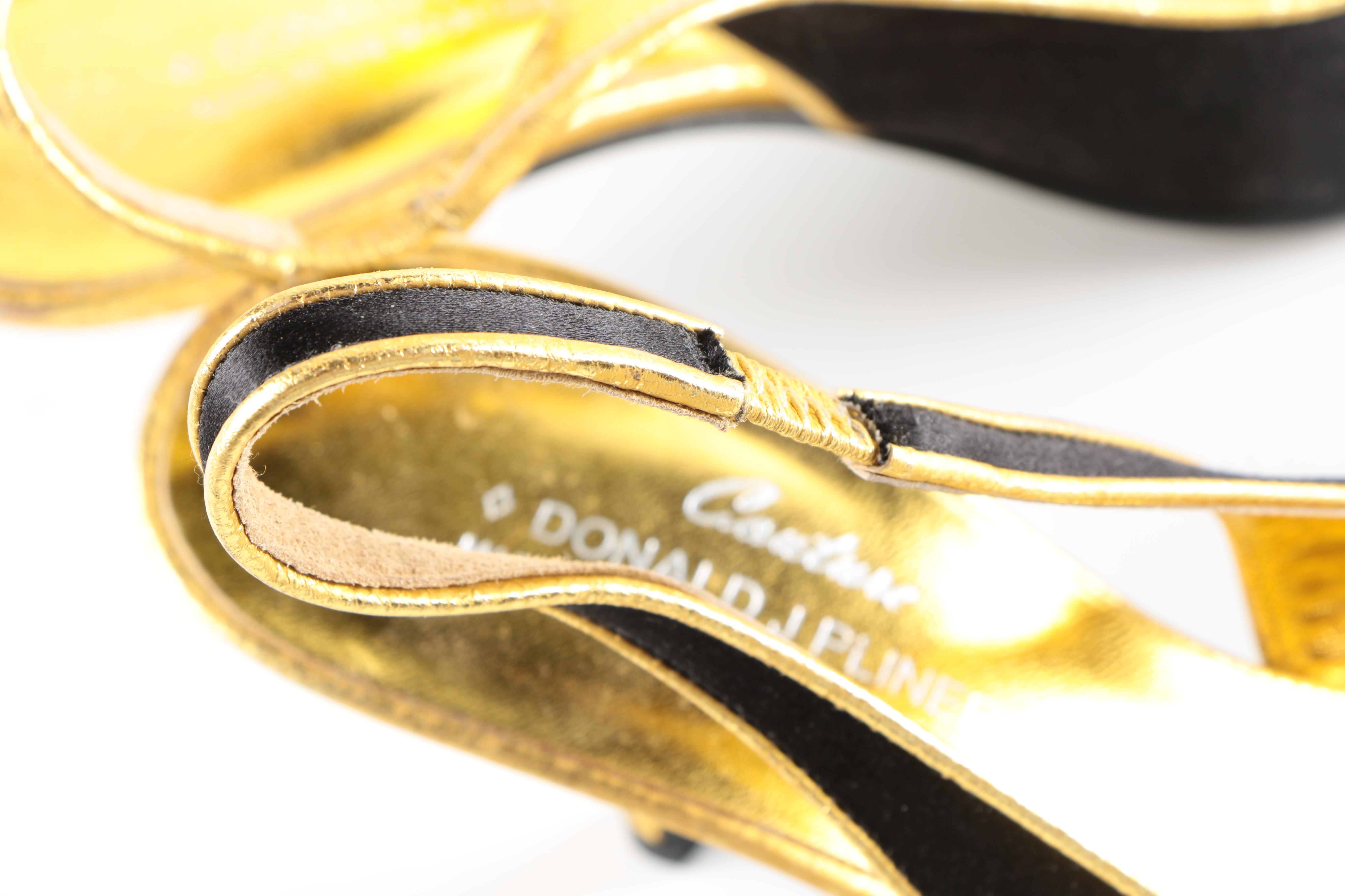 Donald J Pliner Couture Kitten Heel Slingbacks