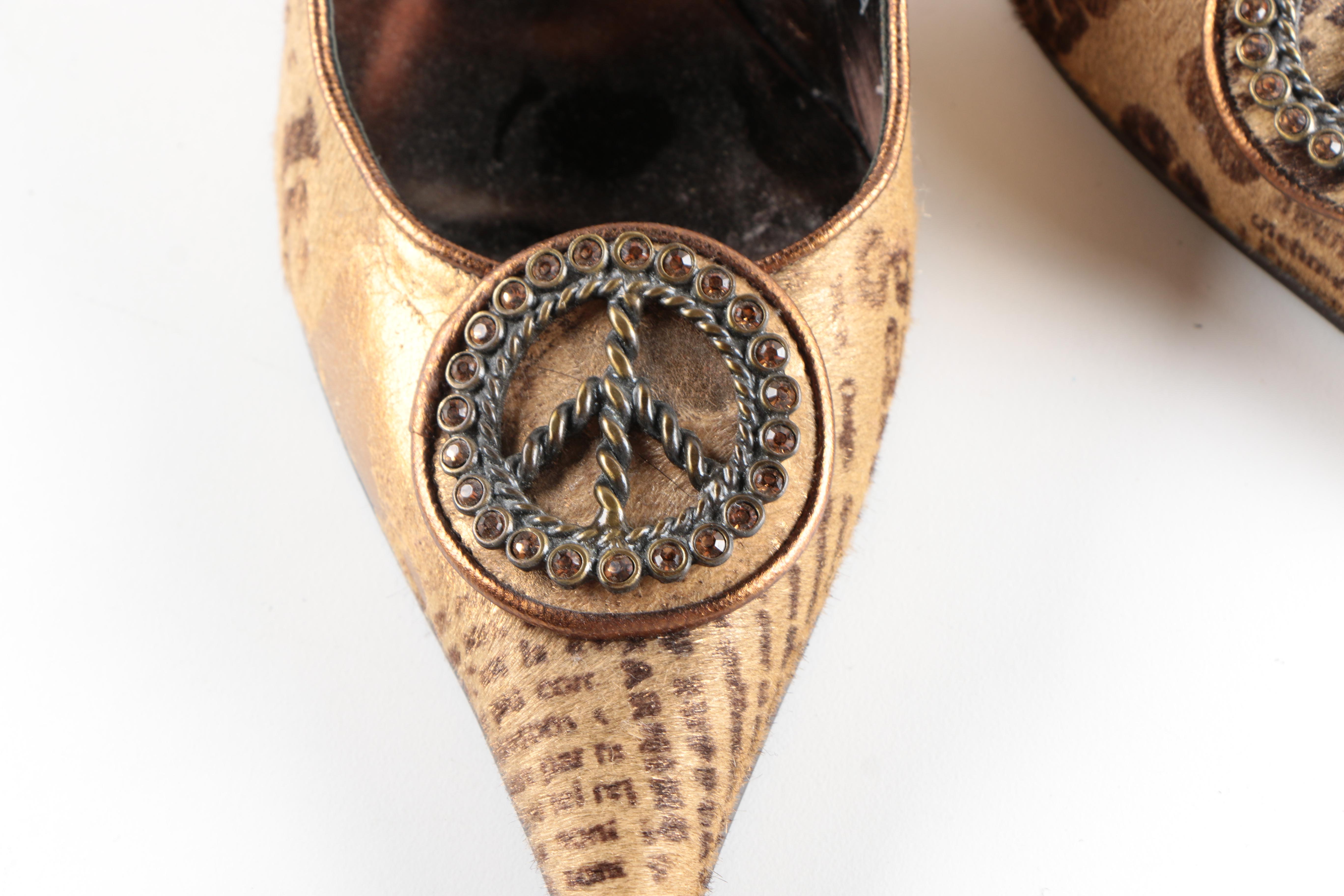 Donald J Pliner Couture Kitten Heel Slingbacks