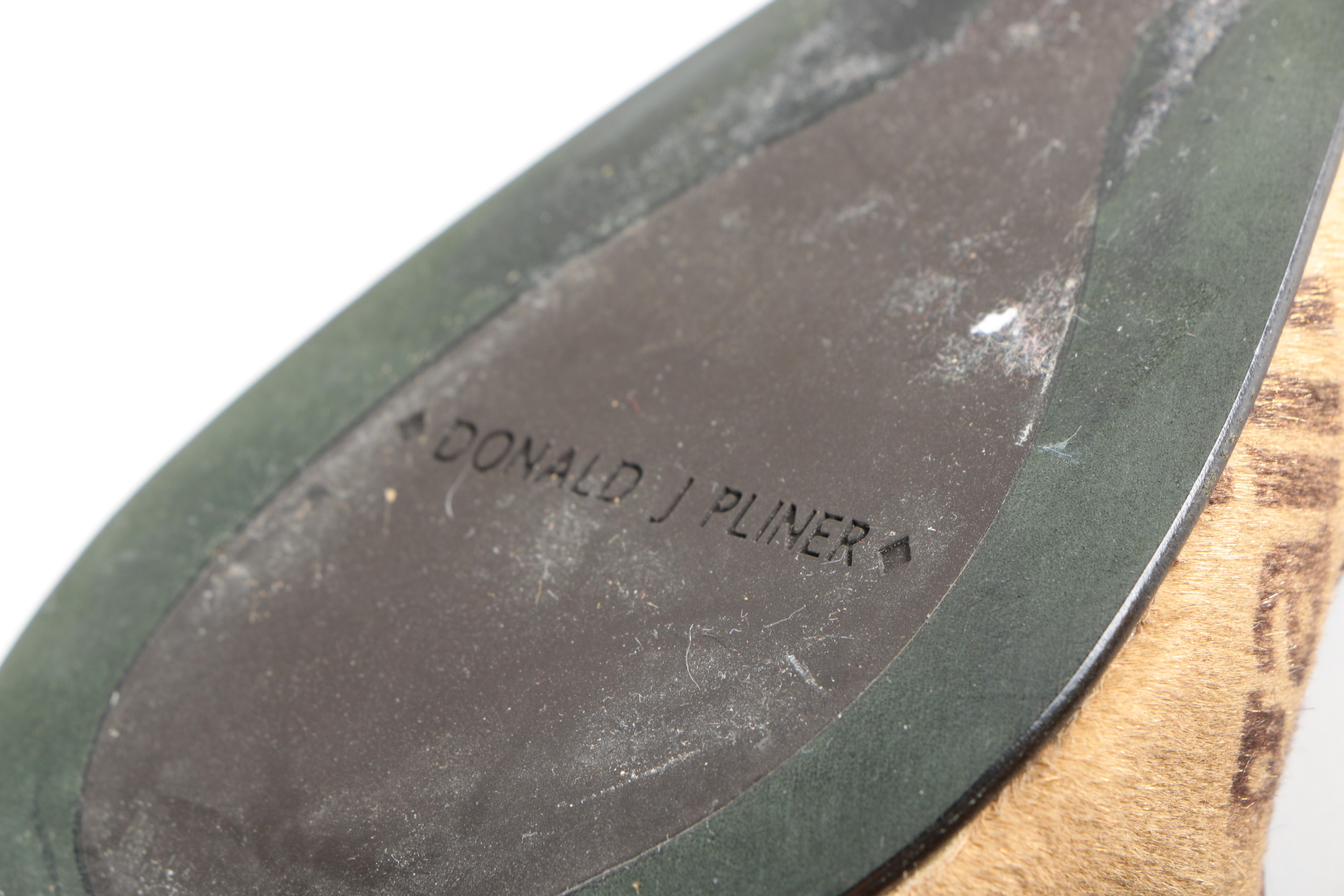 Donald J Pliner Couture Kitten Heel Slingbacks