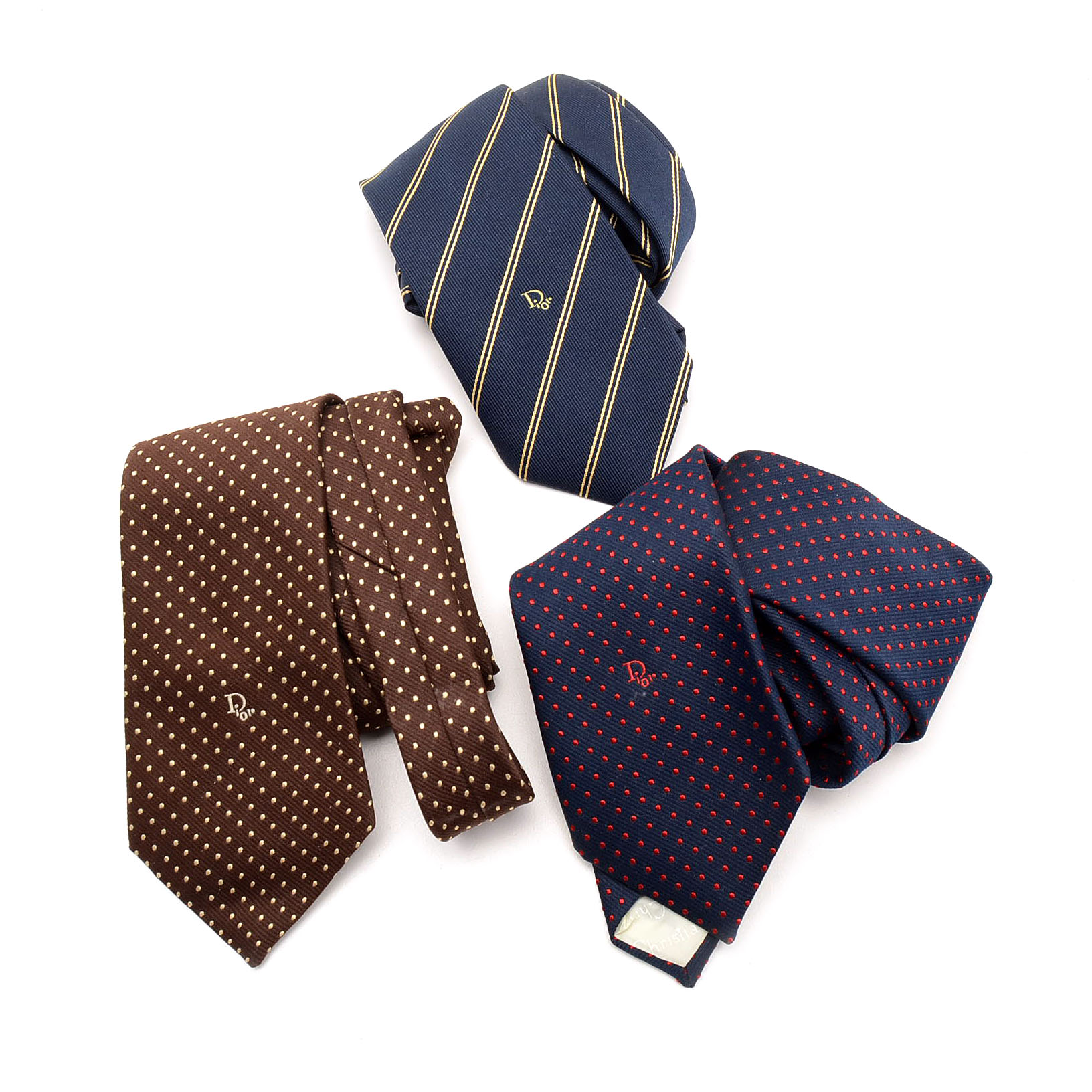 Vintage Christian Dior Neckties