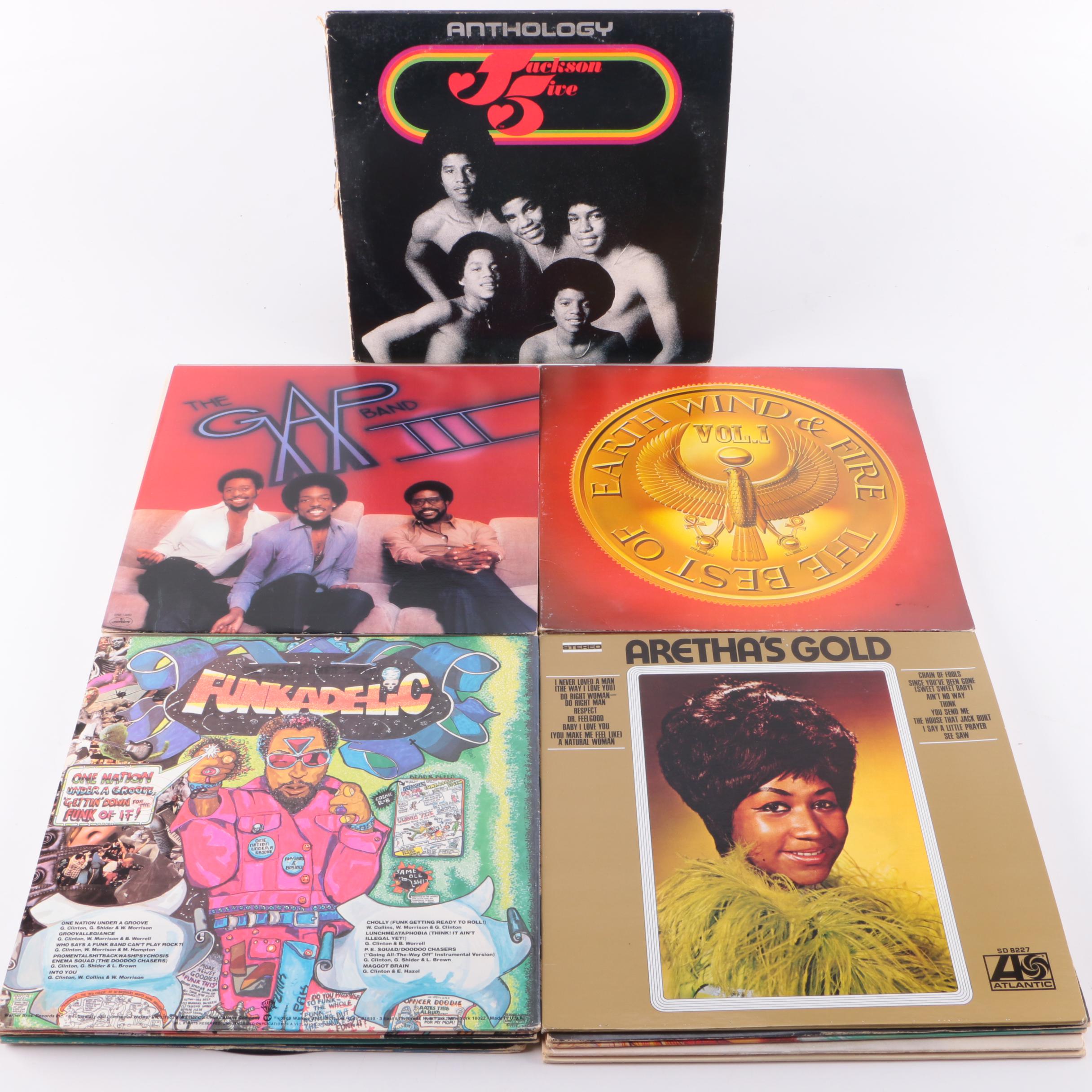 Funkadelic, Jackson 5 and Other Vintage LPs