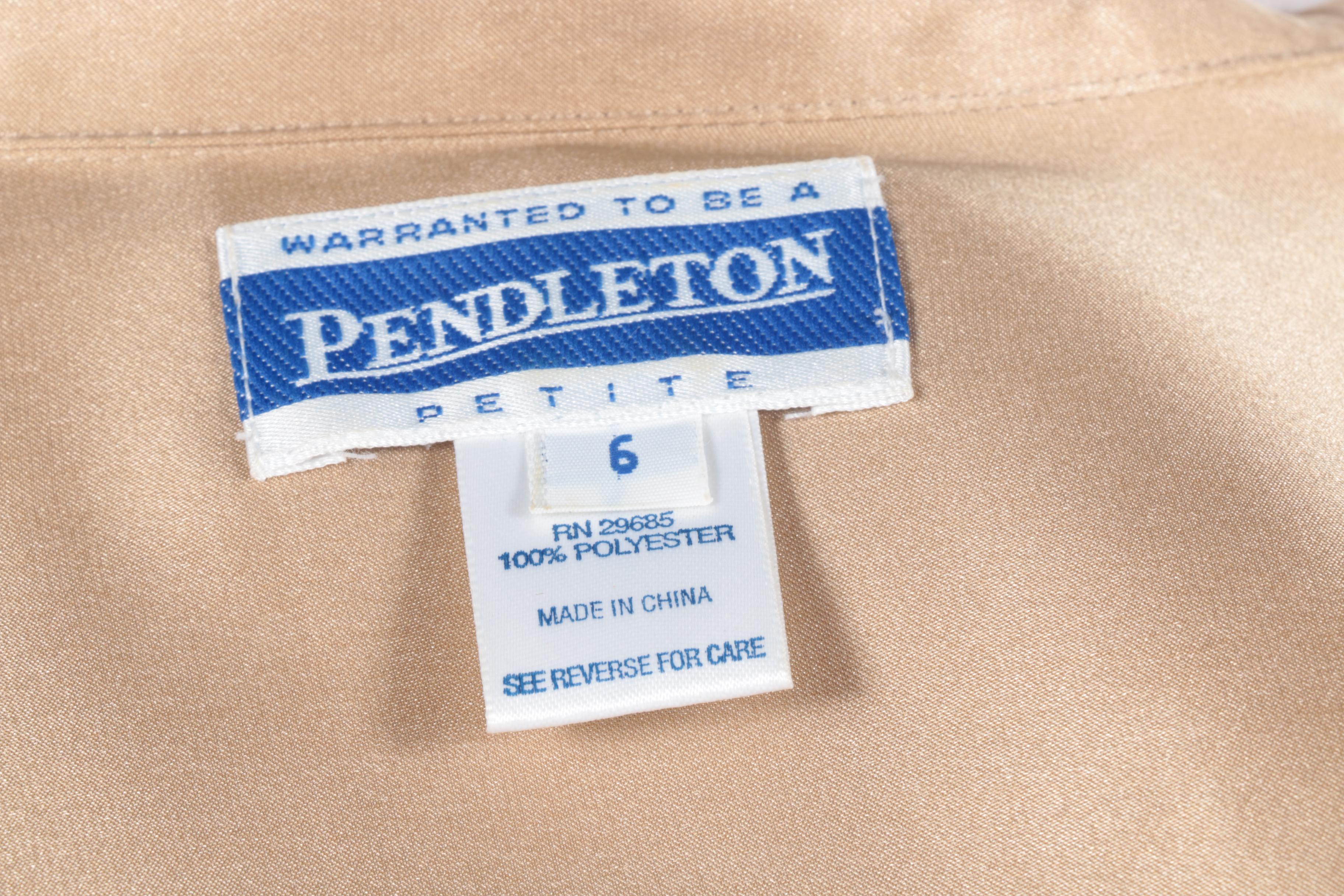 Pendleton Blazer and Blouse