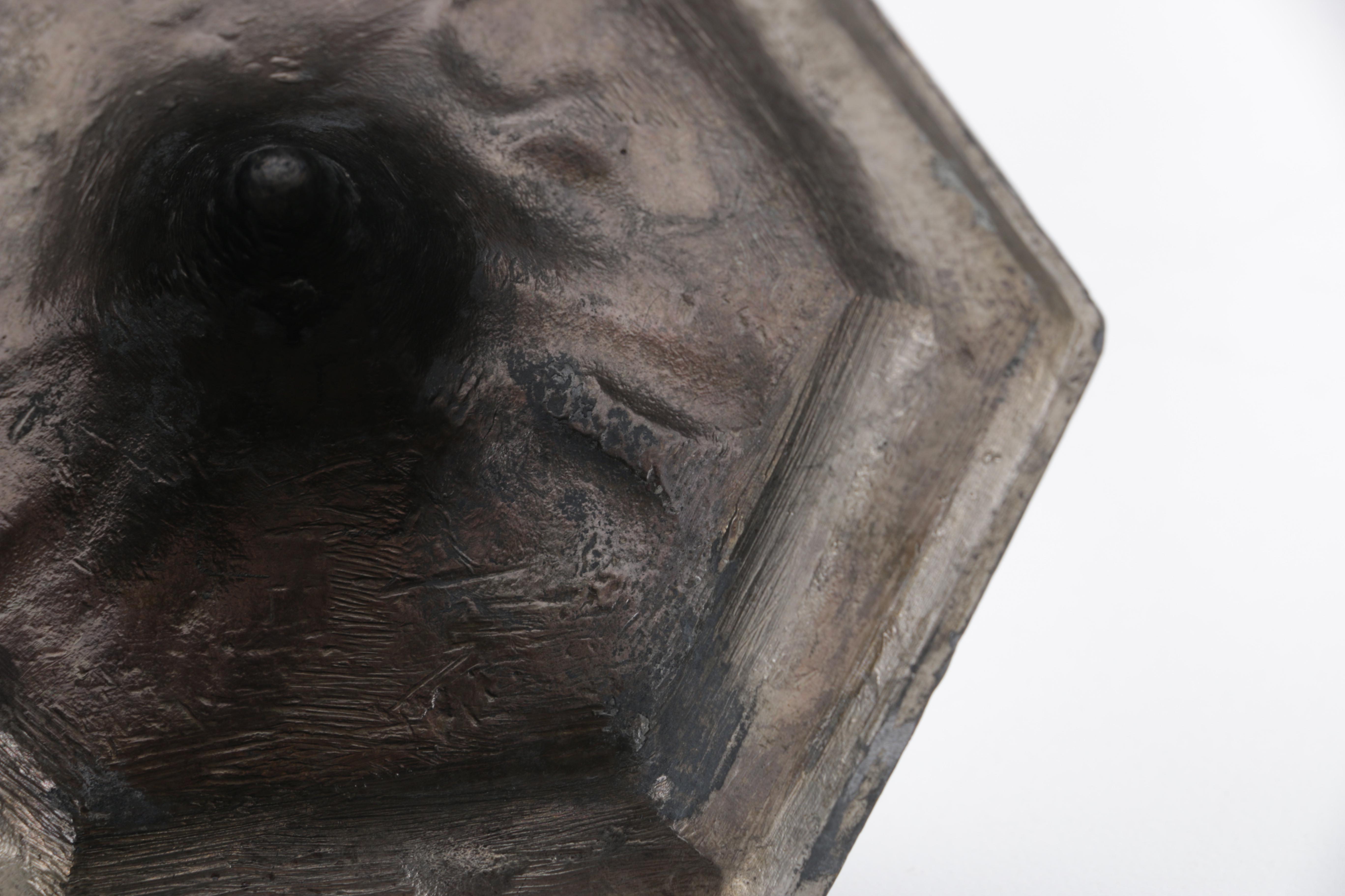 Barbour International Silver Plated Repousse Trumpet Vase