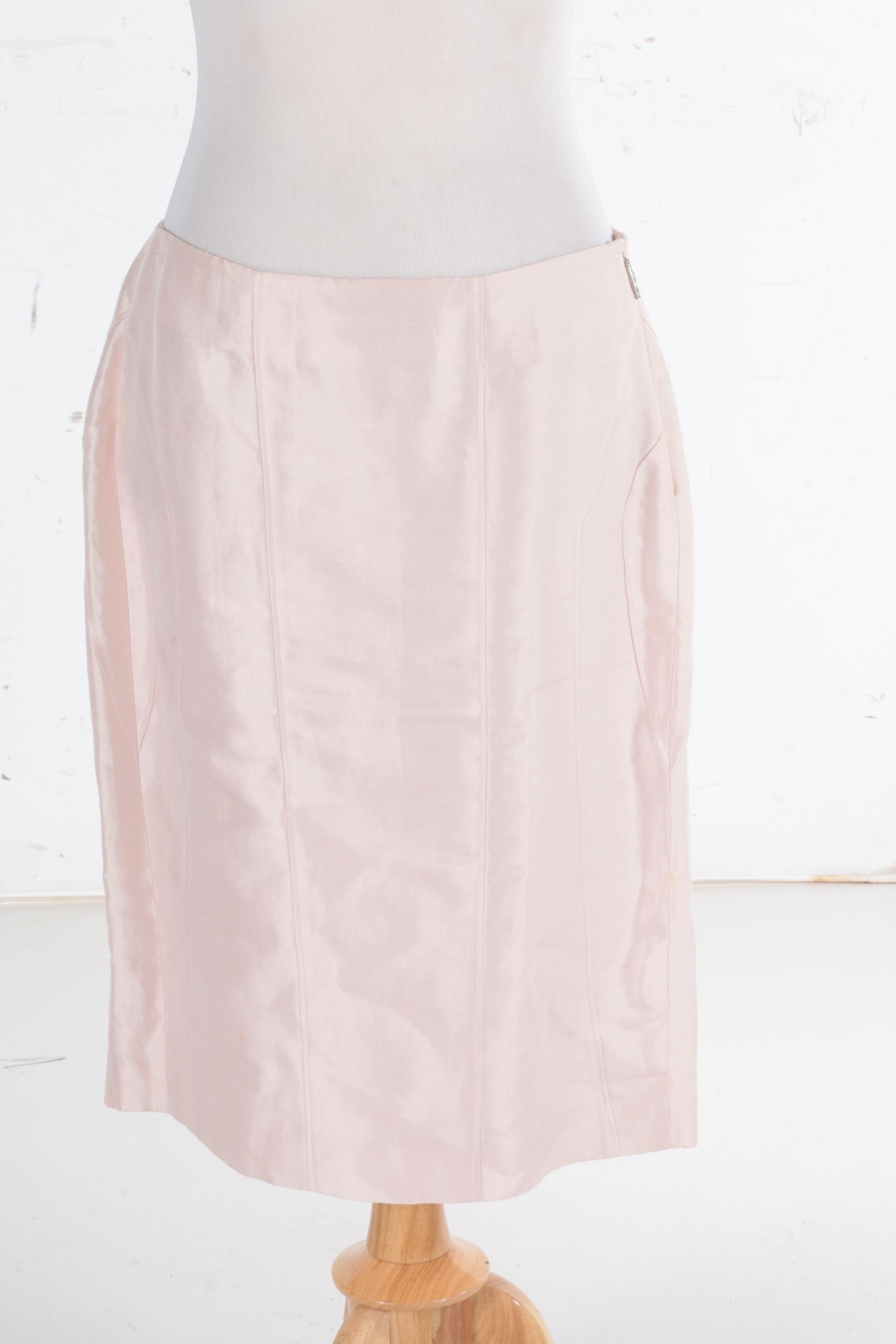 Magaschoni Pale Pink Skirt Set