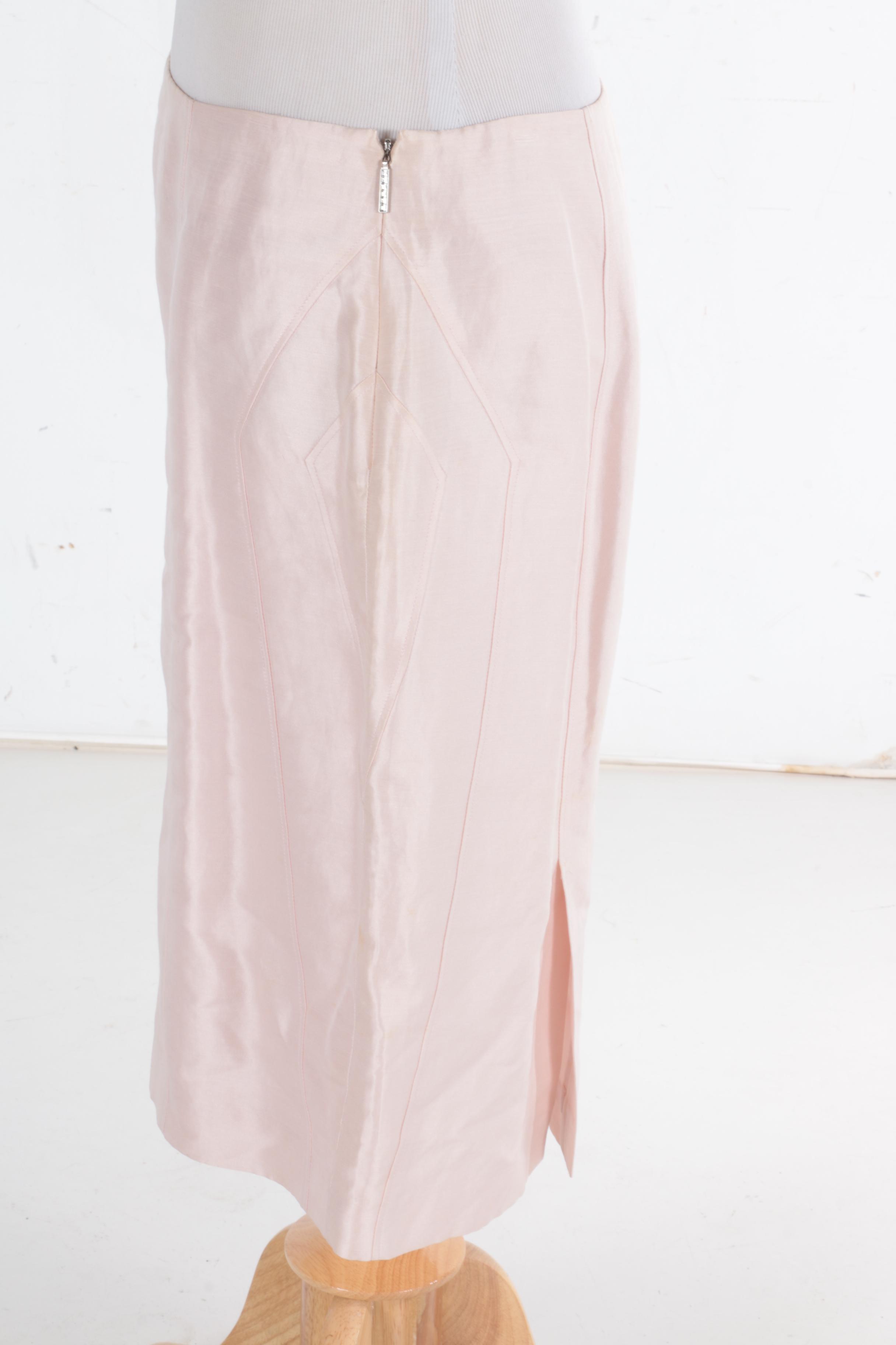 Magaschoni Pale Pink Skirt Set