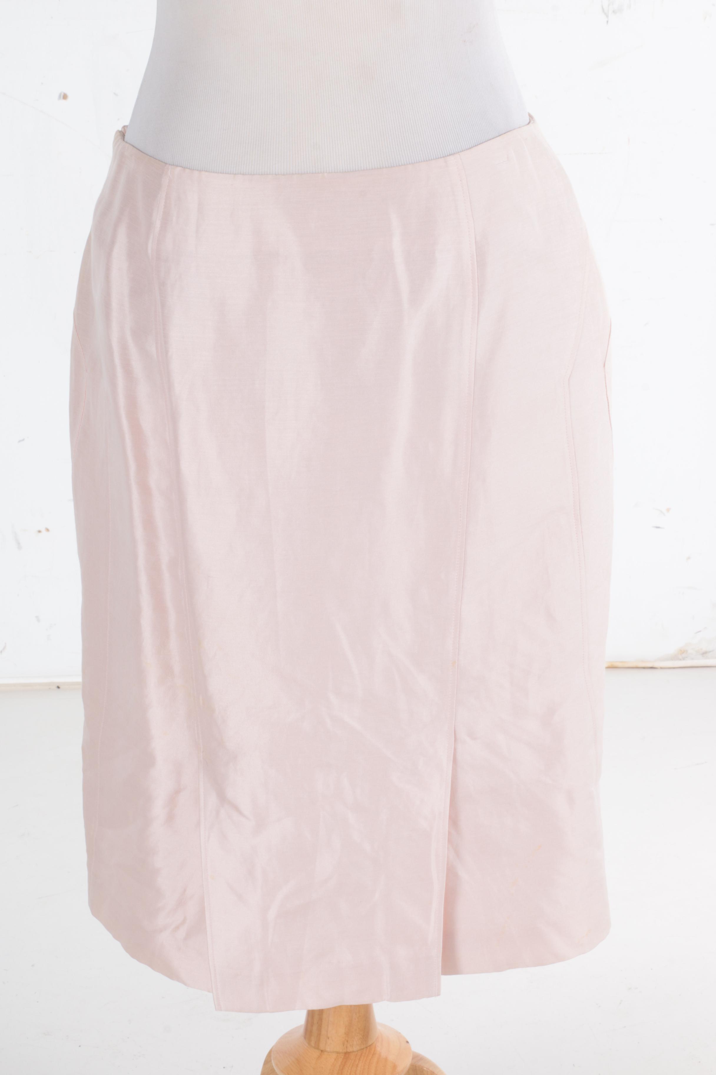 Magaschoni Pale Pink Skirt Set