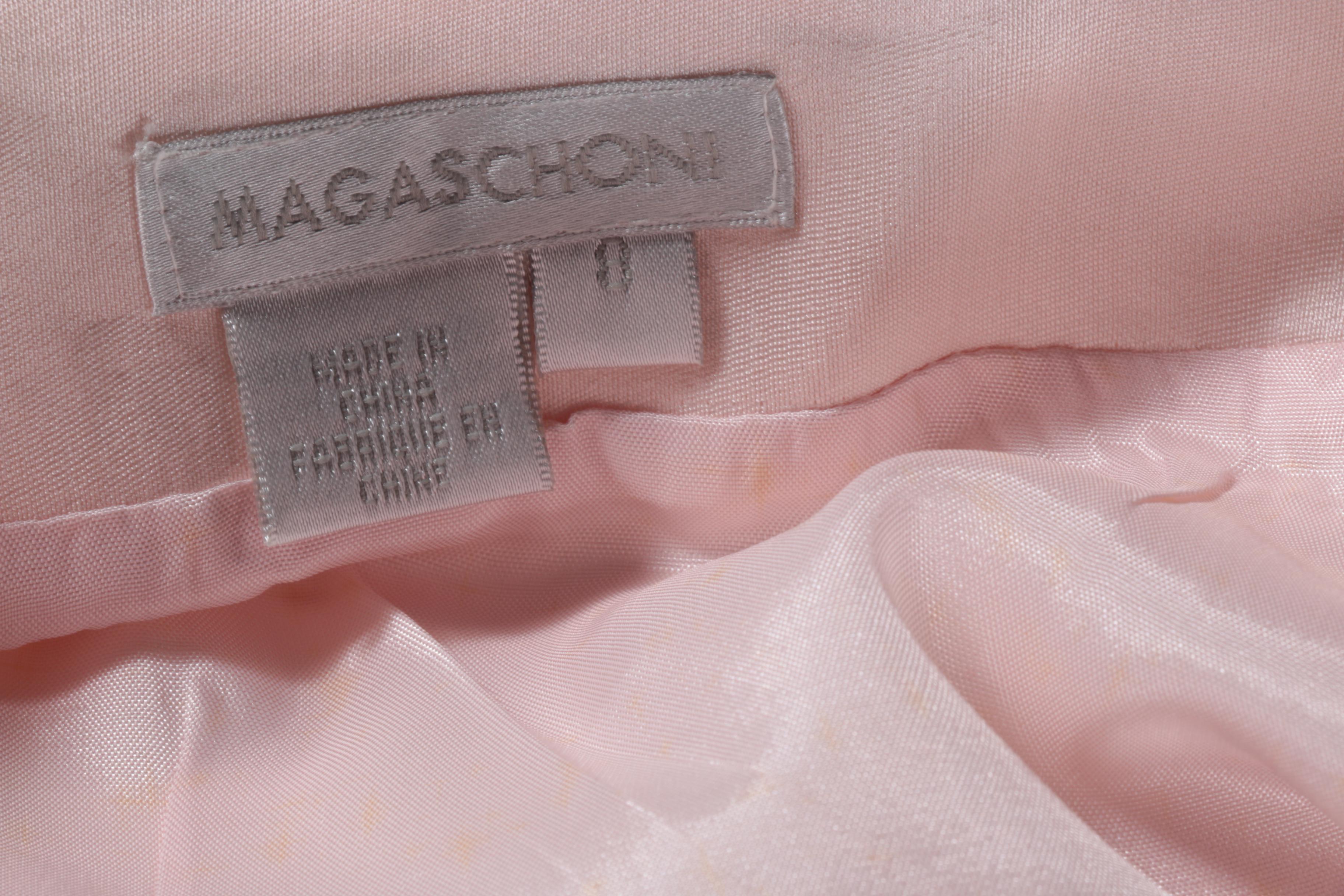 Magaschoni Pale Pink Skirt Set