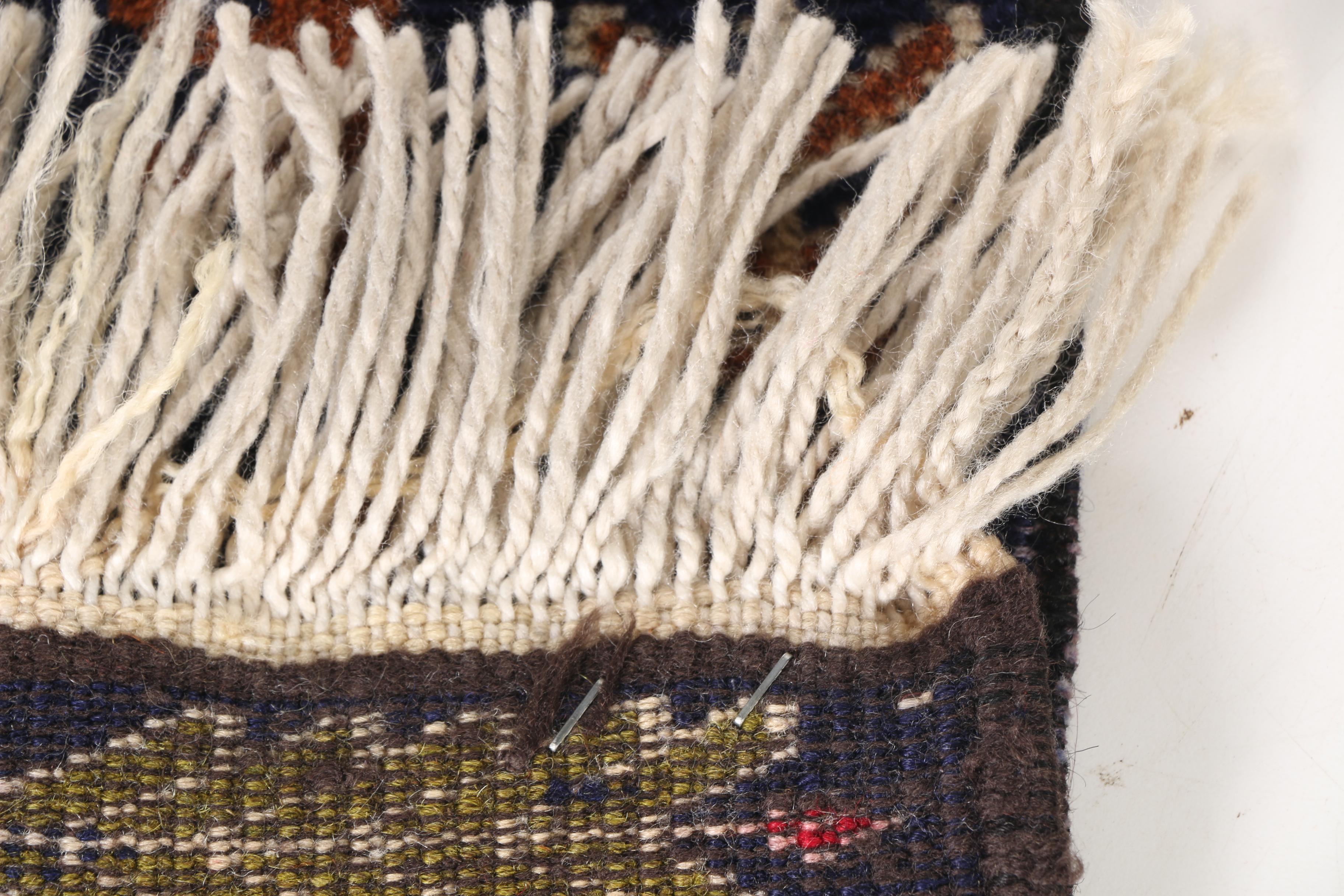 Hand-Knotted Baluch War Rug