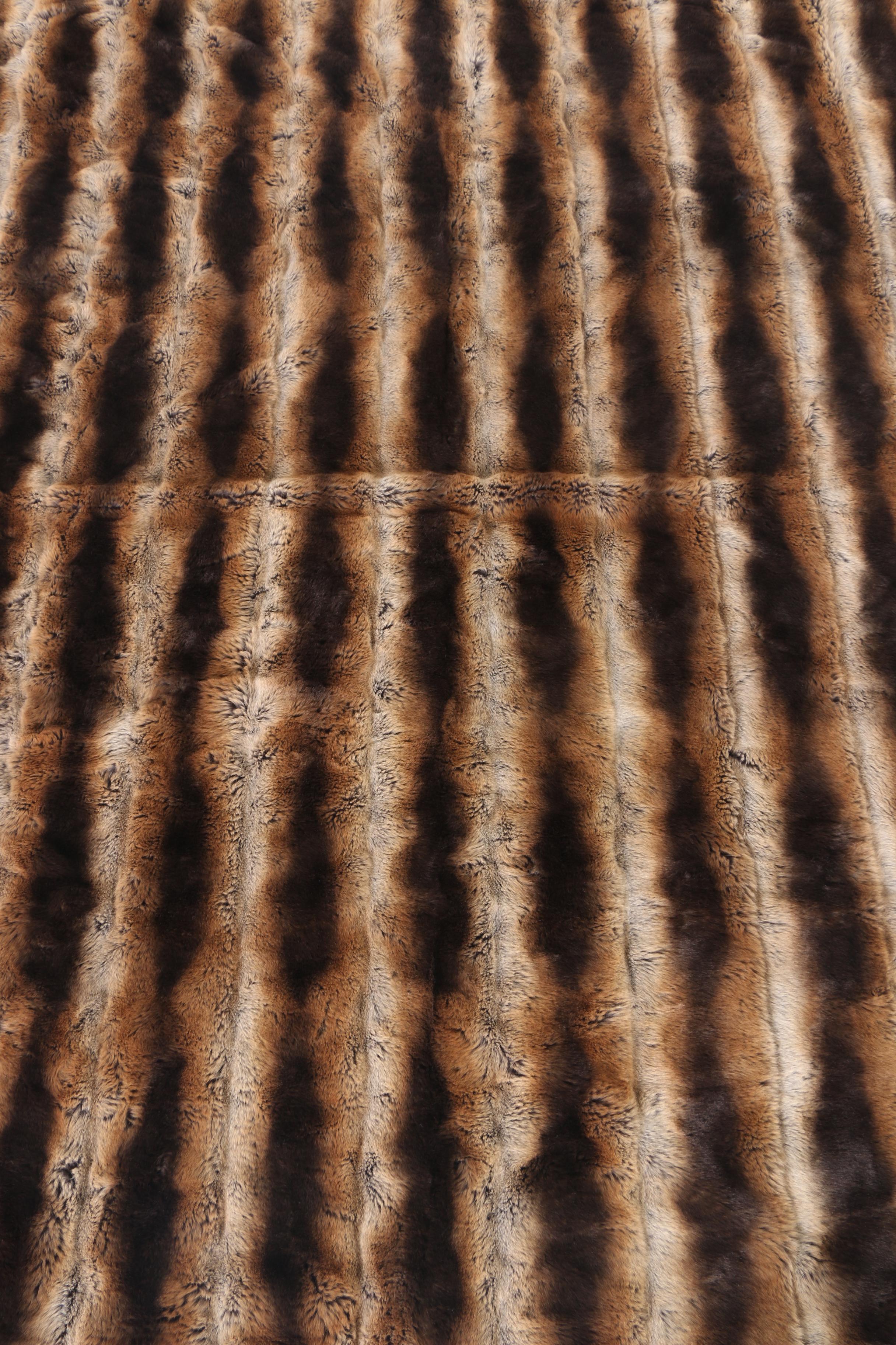 Sargio Domezetti Faux Fur Throw