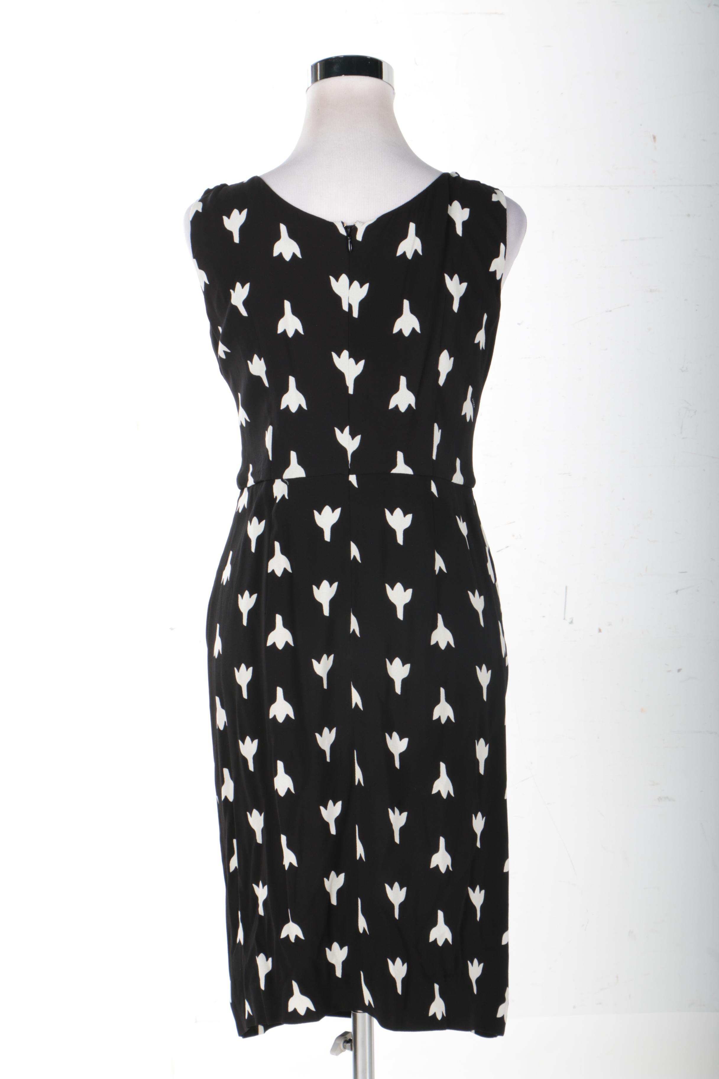 Prada Bird Print Dress