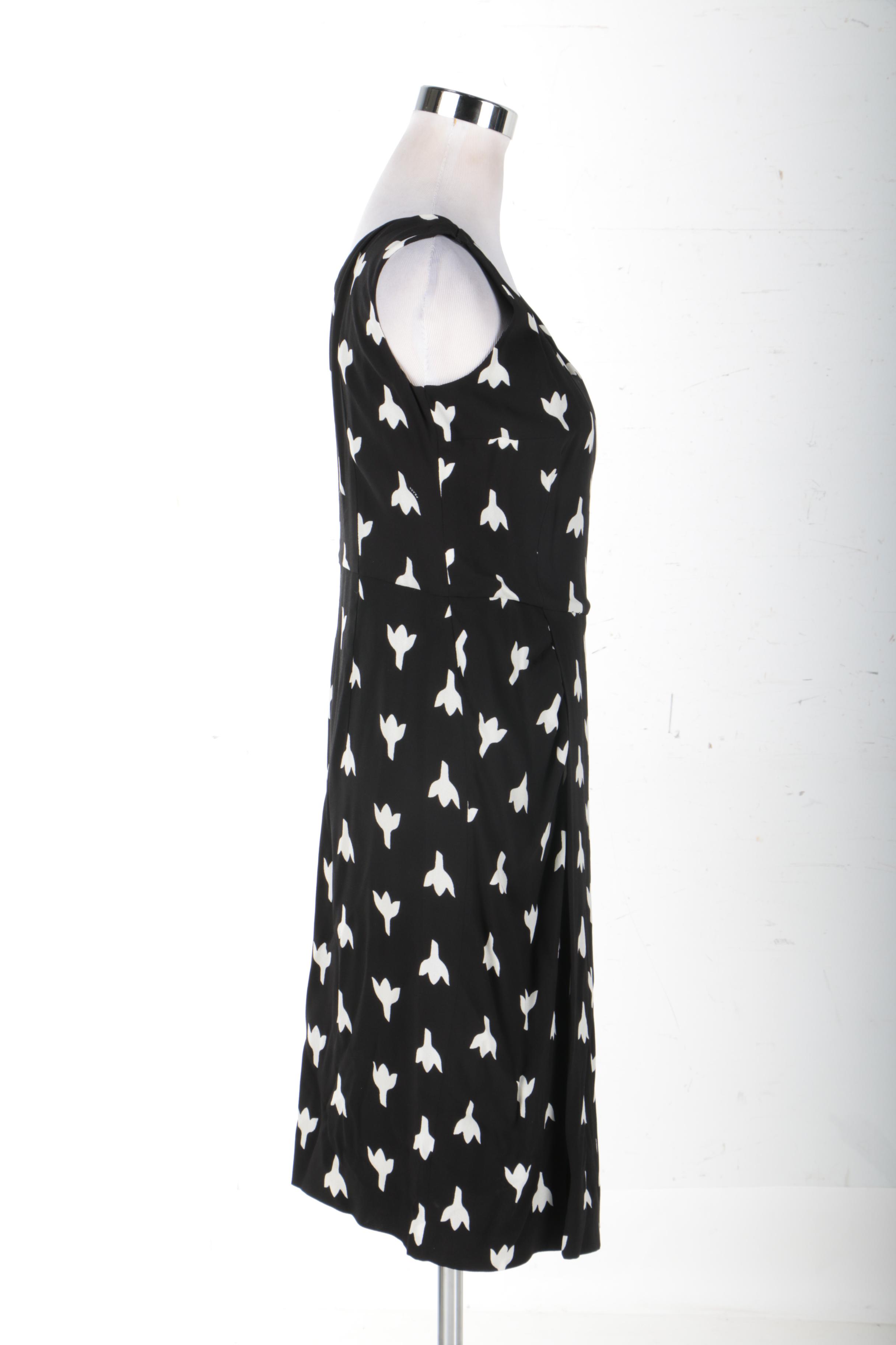 Prada Bird Print Dress
