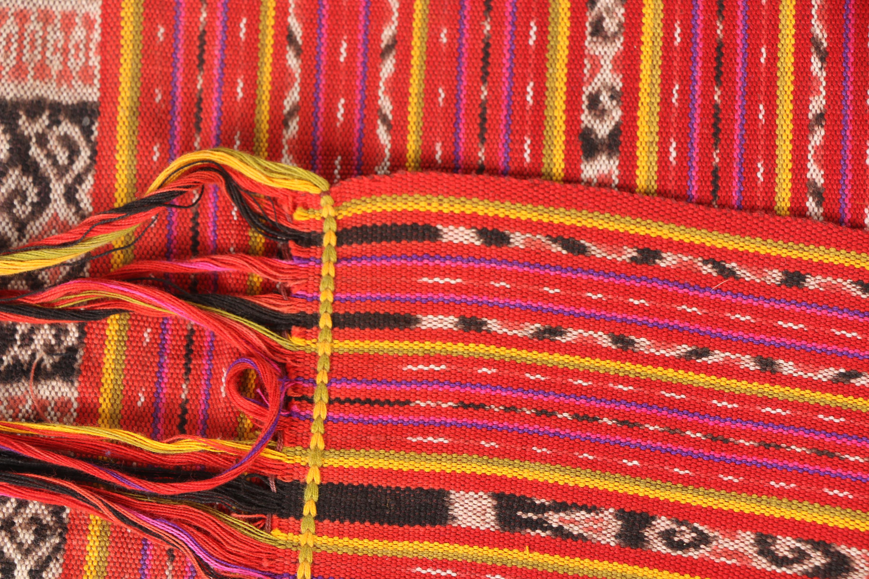 Fringed Pattern Scarf