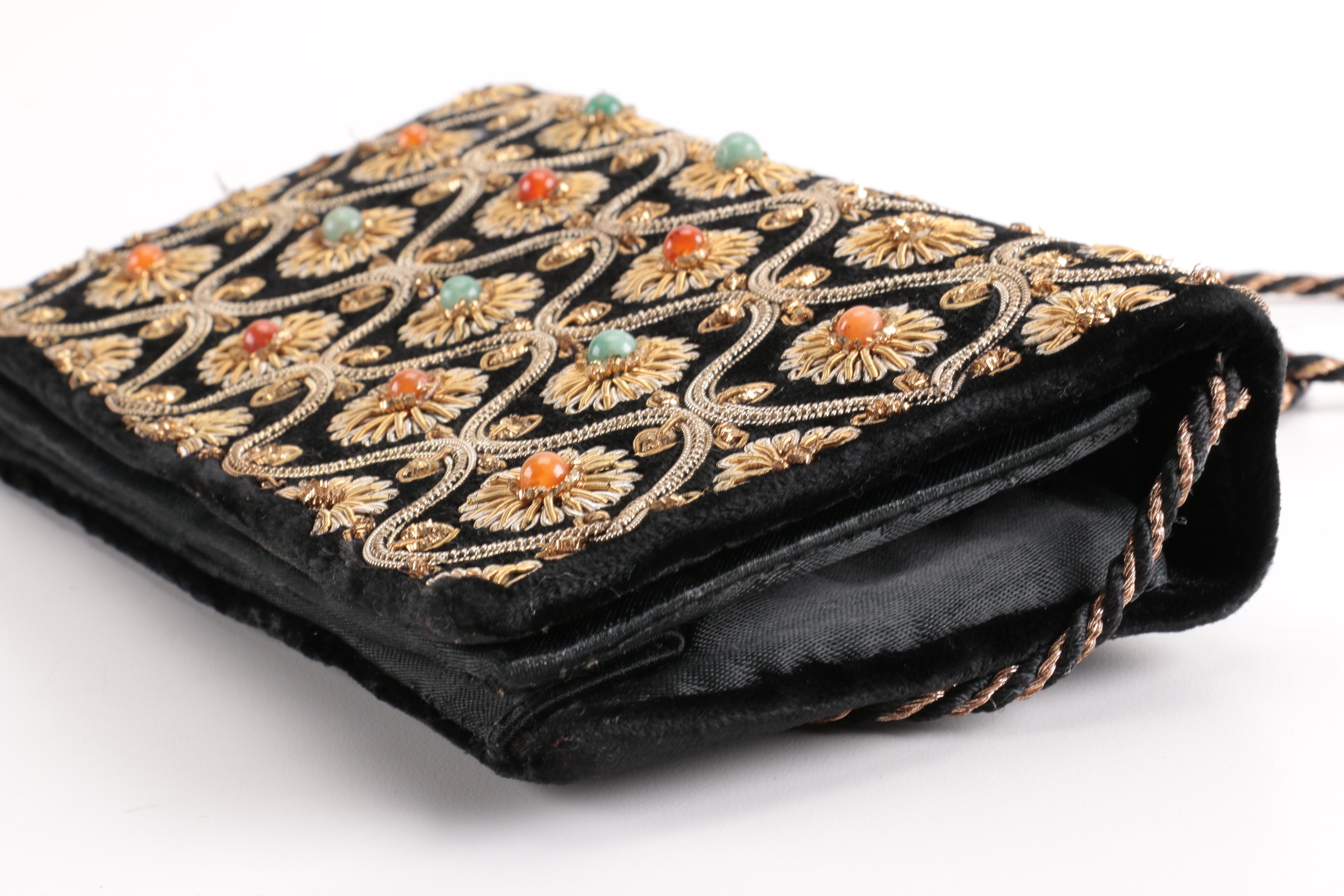 Woven and Embellished Clutches