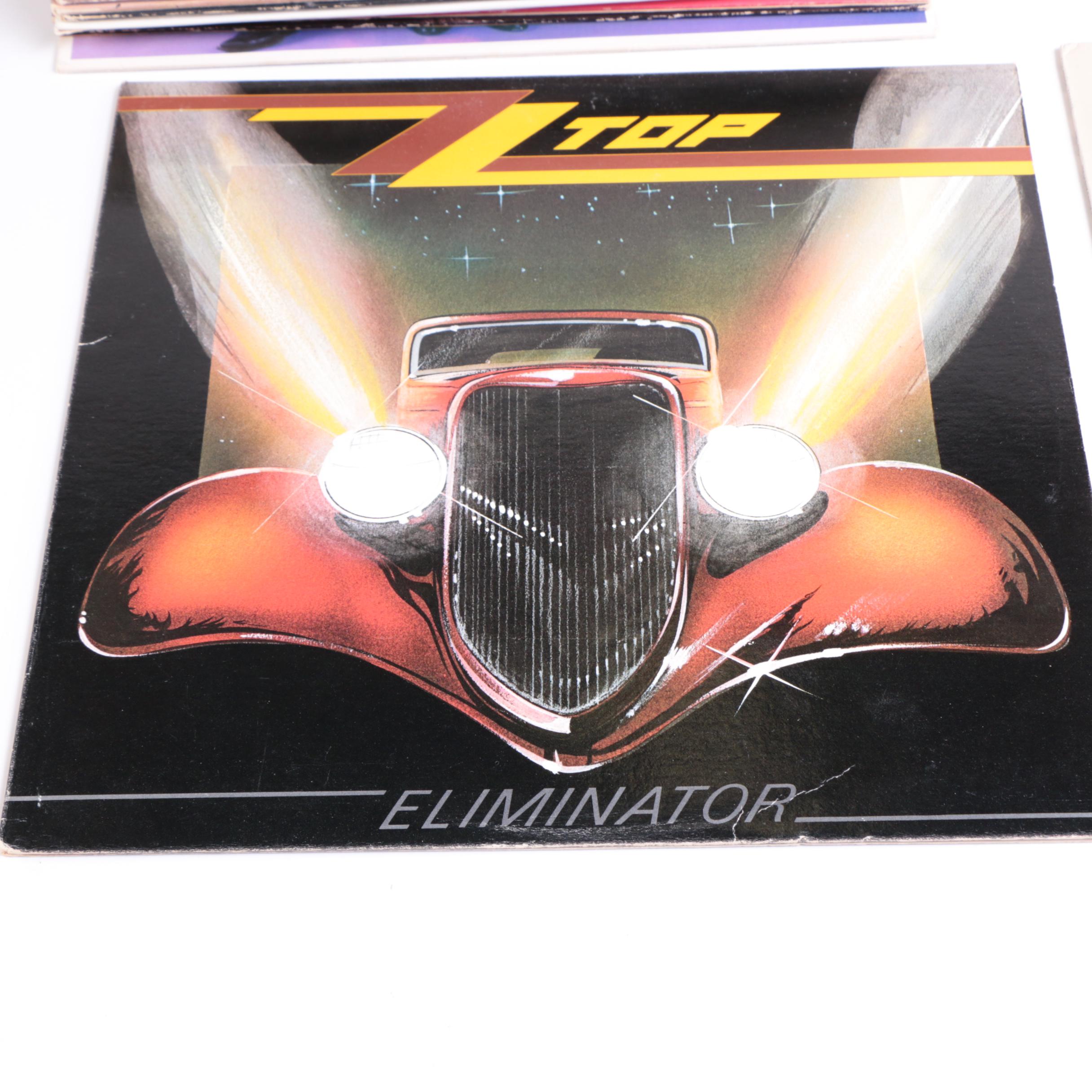 ZZ Top, Steely Dan and Other Rock/Pop LPs