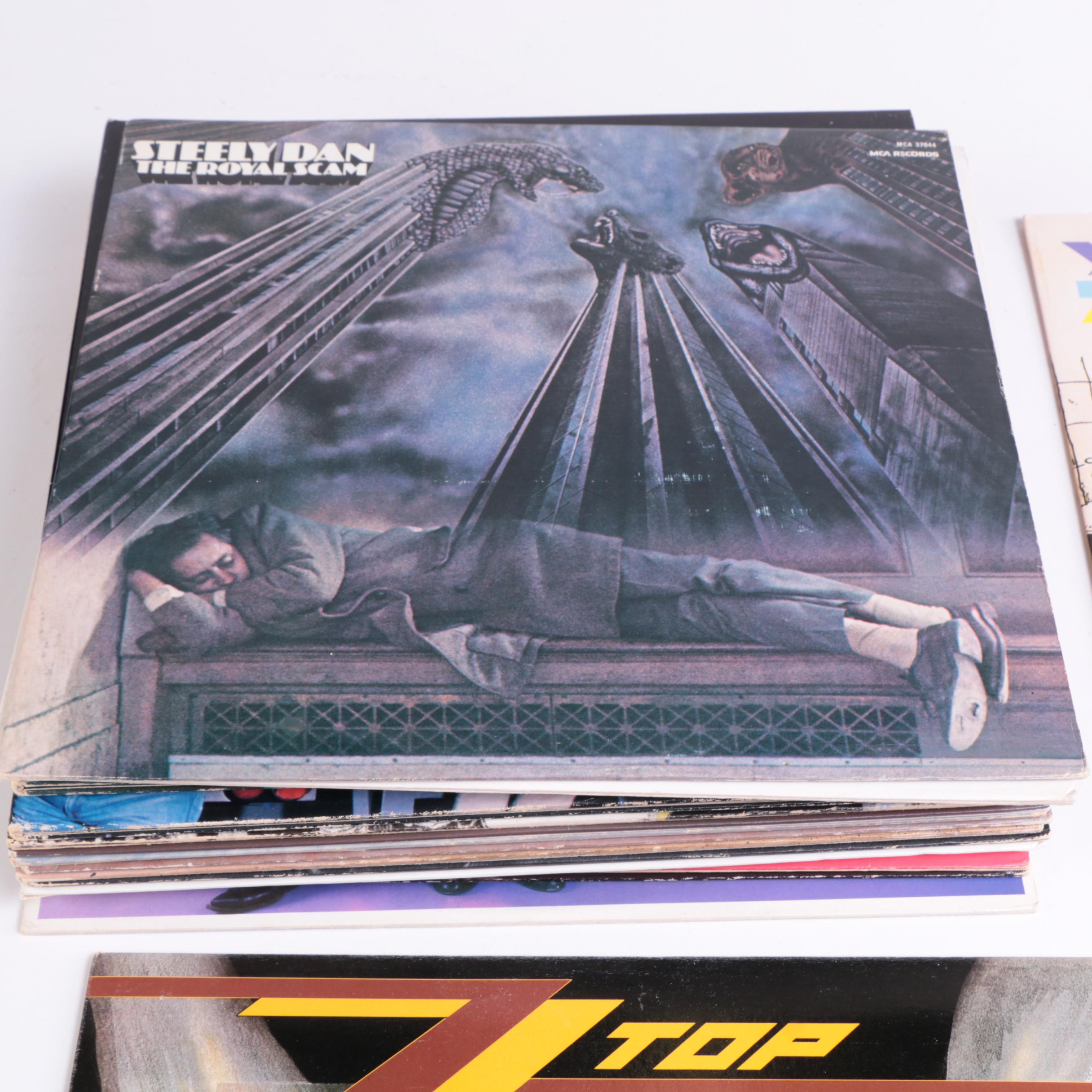 ZZ Top, Steely Dan and Other Rock/Pop LPs