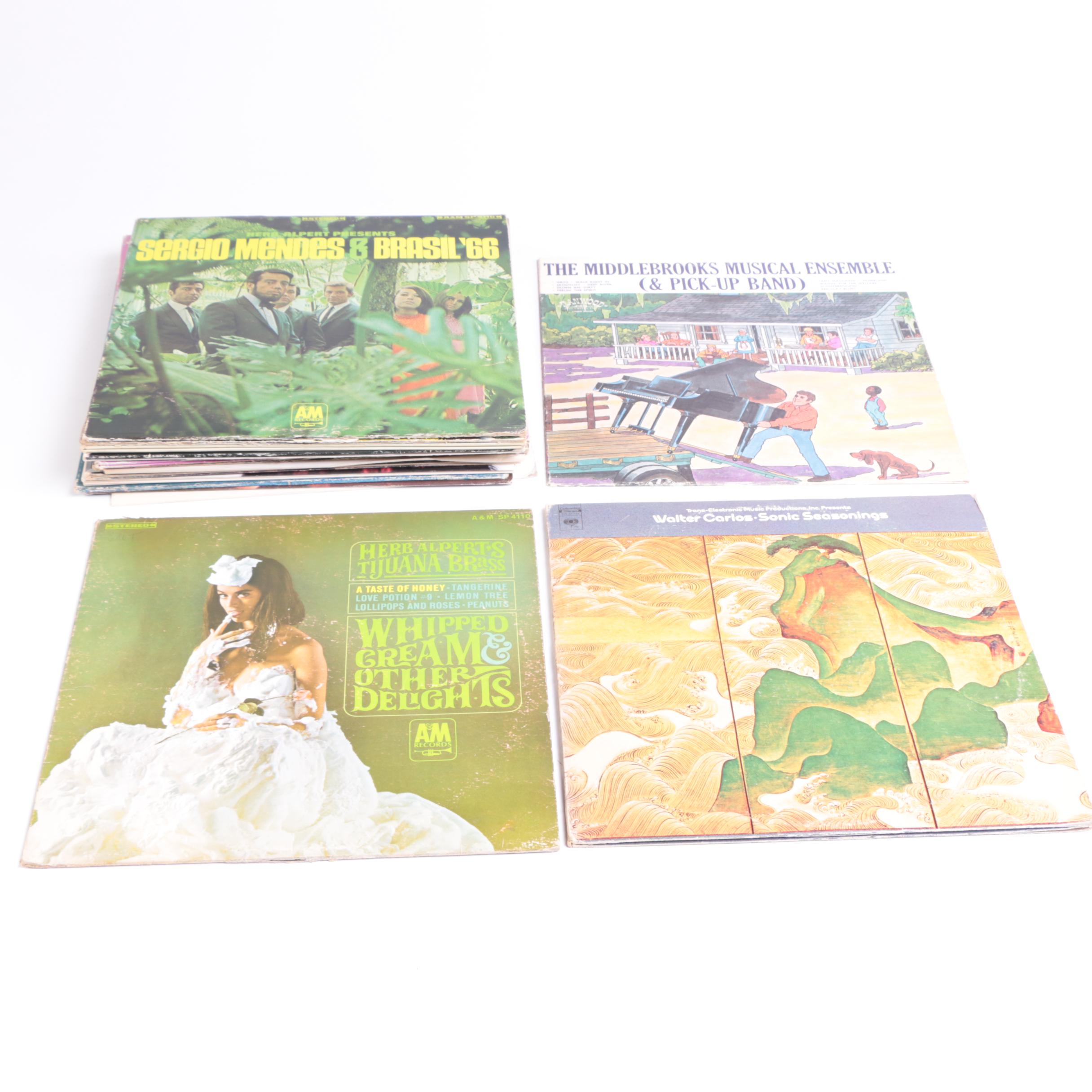 Sergio Mendez and Other Jazz, Pop LPs