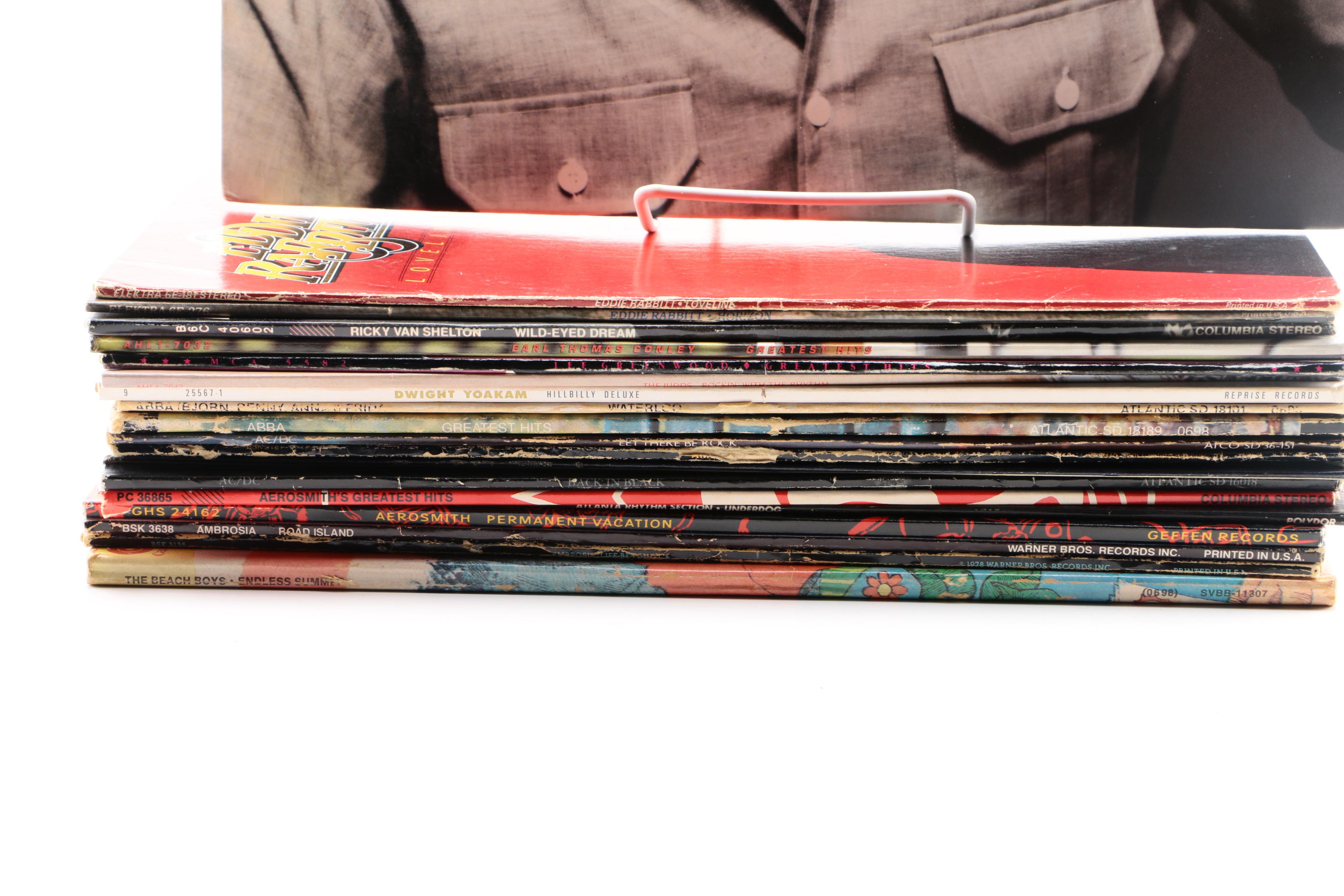 AC/DC, Aerosmith, Beach Boys and Other Vintage LPs