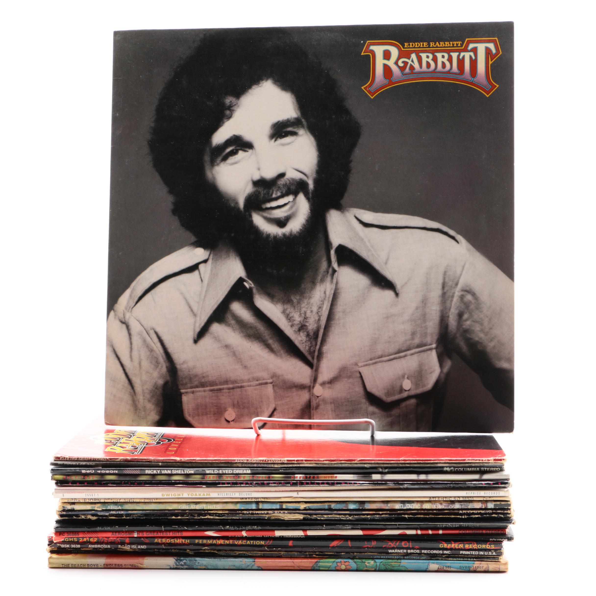 AC/DC, Aerosmith, Beach Boys and Other Vintage LPs