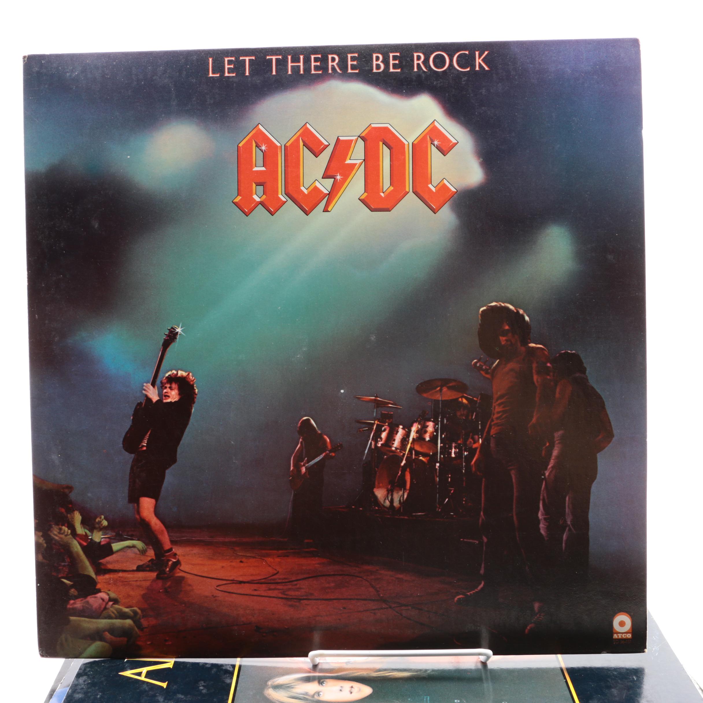 AC/DC, Aerosmith, Beach Boys and Other Vintage LPs