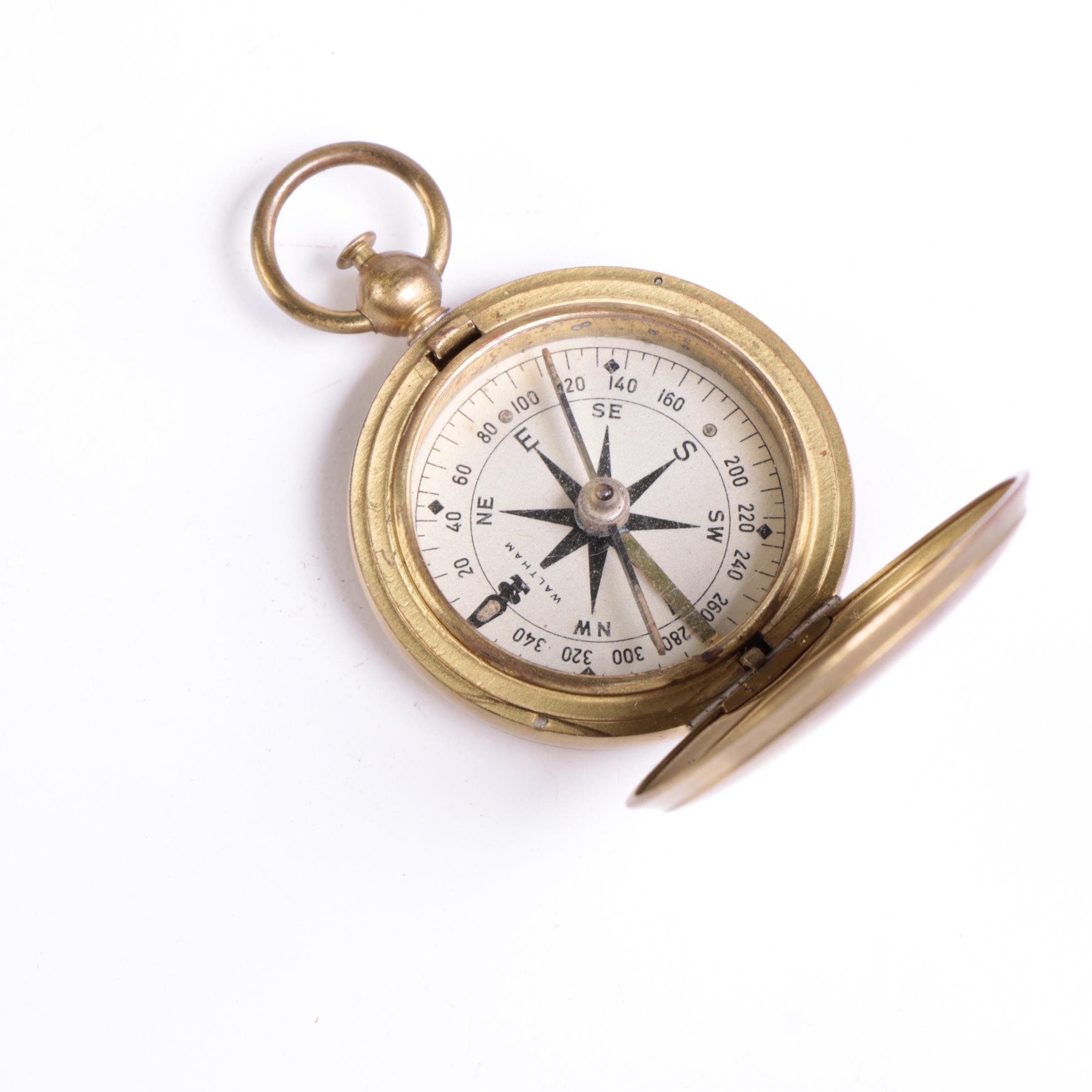 Waltham Pocket Type Compass