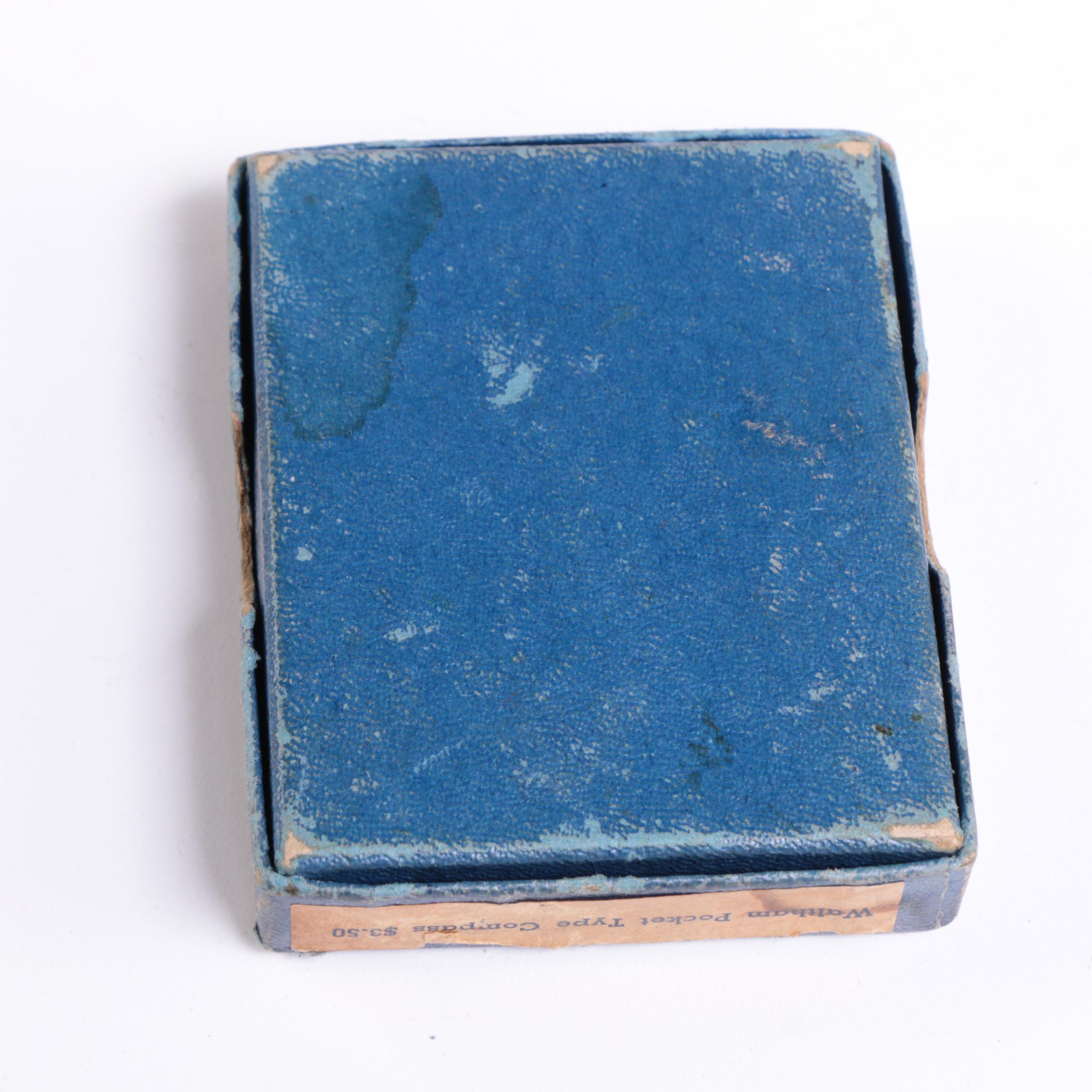 Waltham Pocket Type Compass