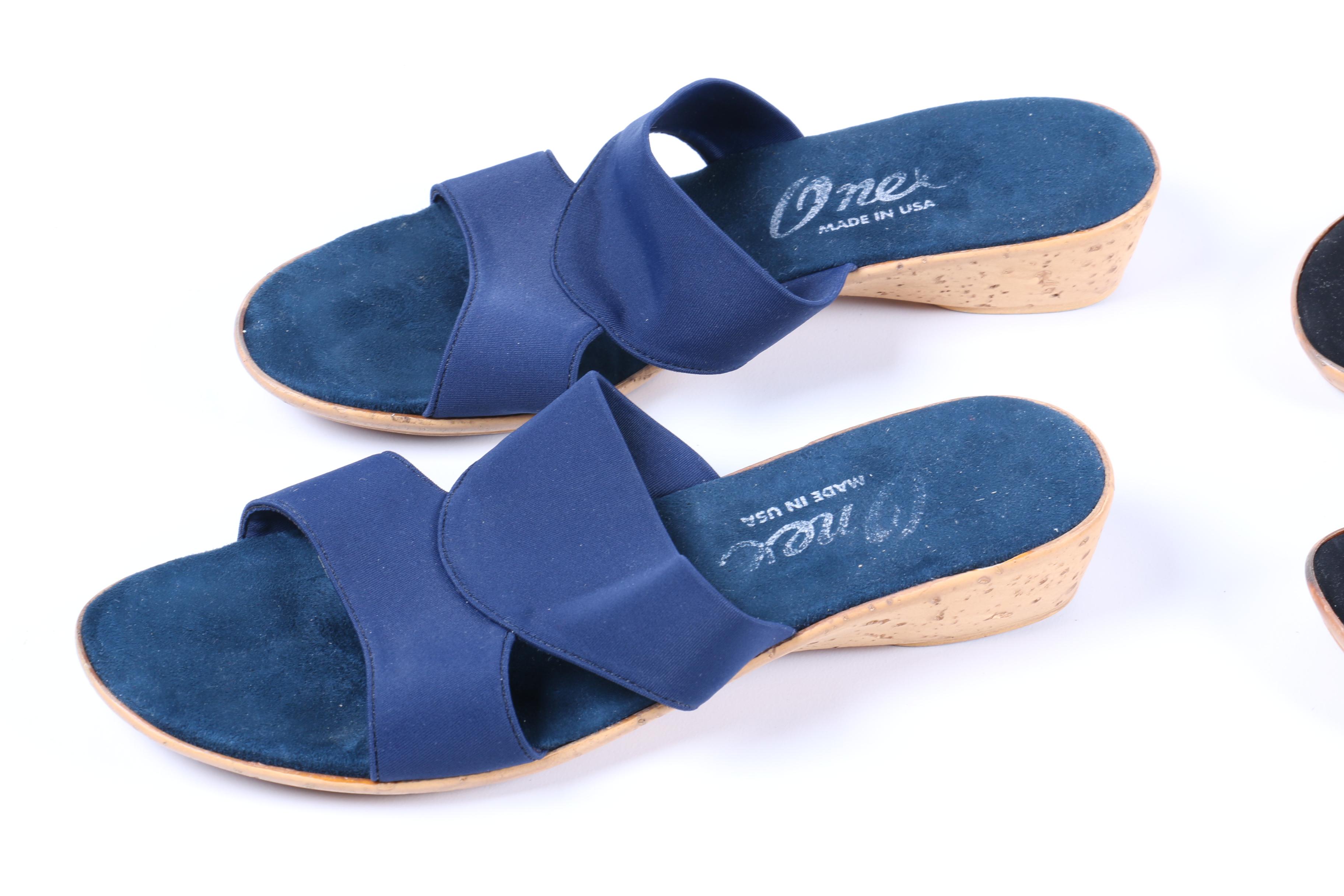 Women's Cork Style Sandals Including Onex