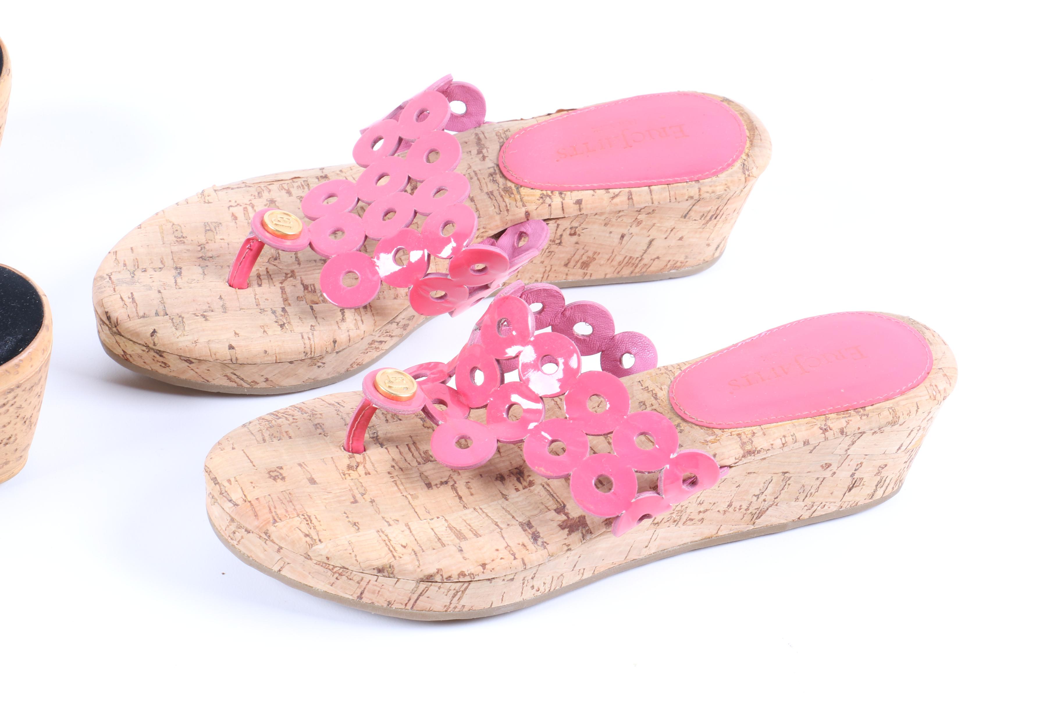 Women's Cork Style Sandals Including Onex