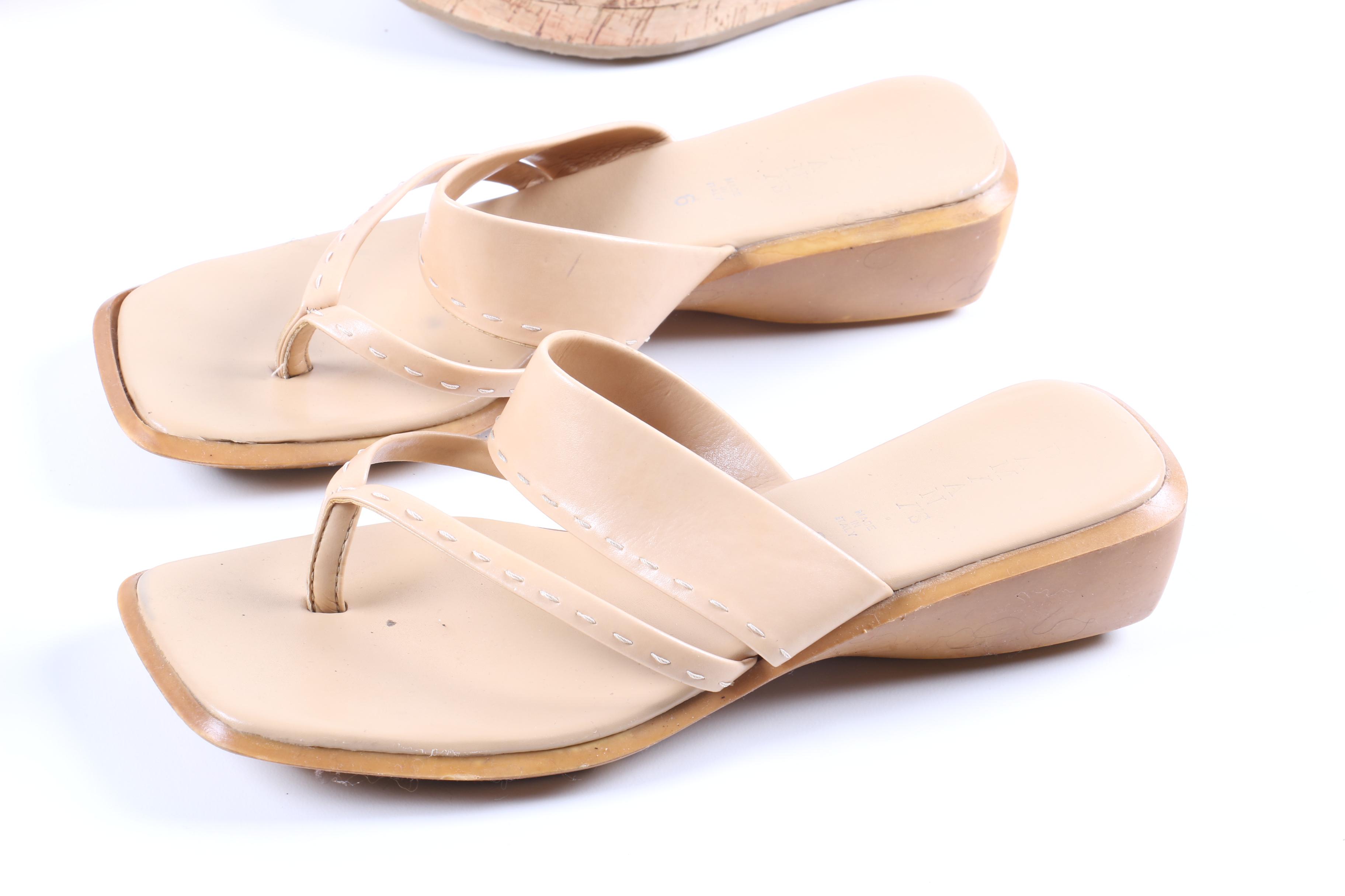 Women's Cork Style Sandals Including Onex