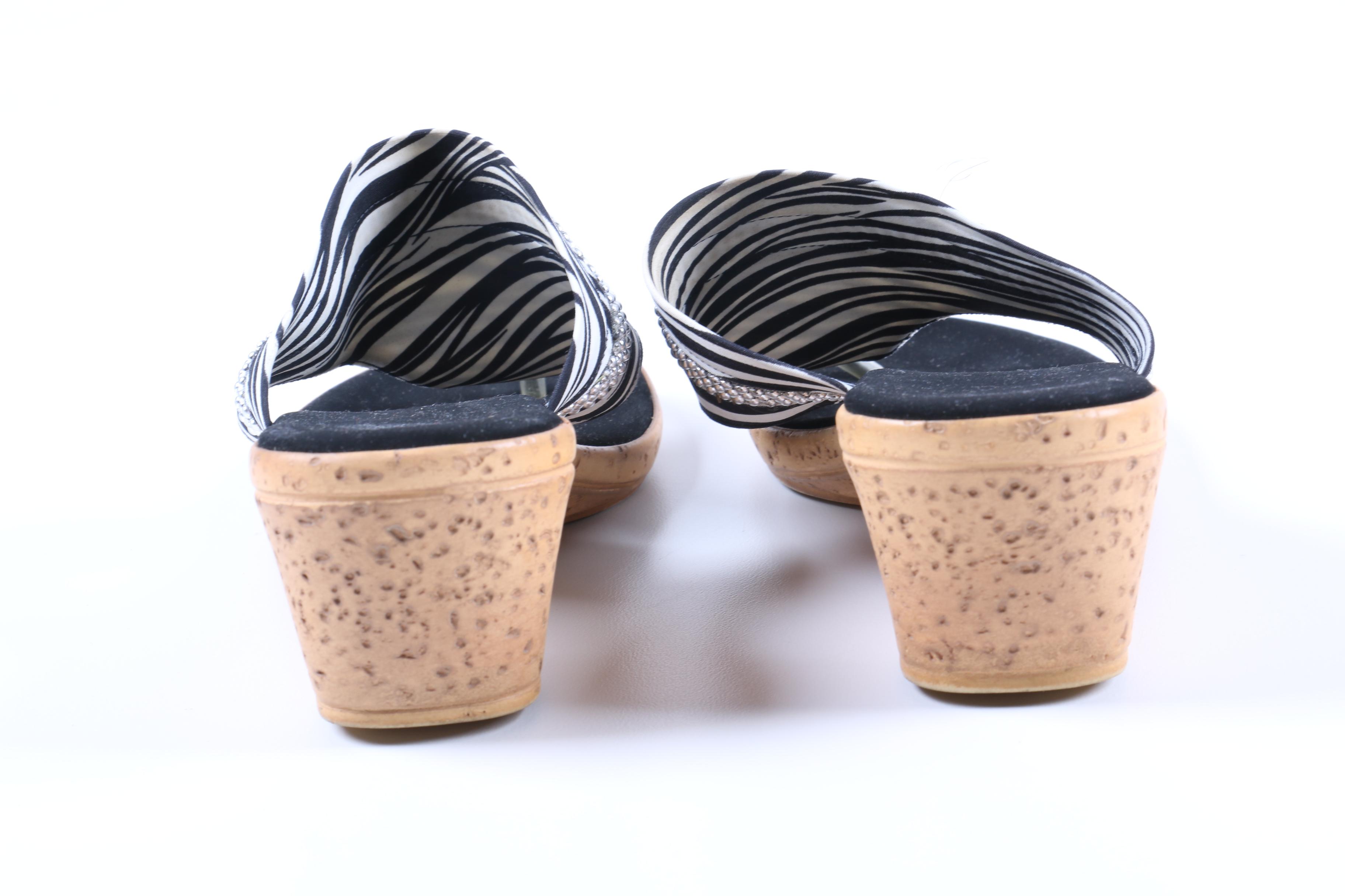 Women's Cork Style Sandals Including Onex