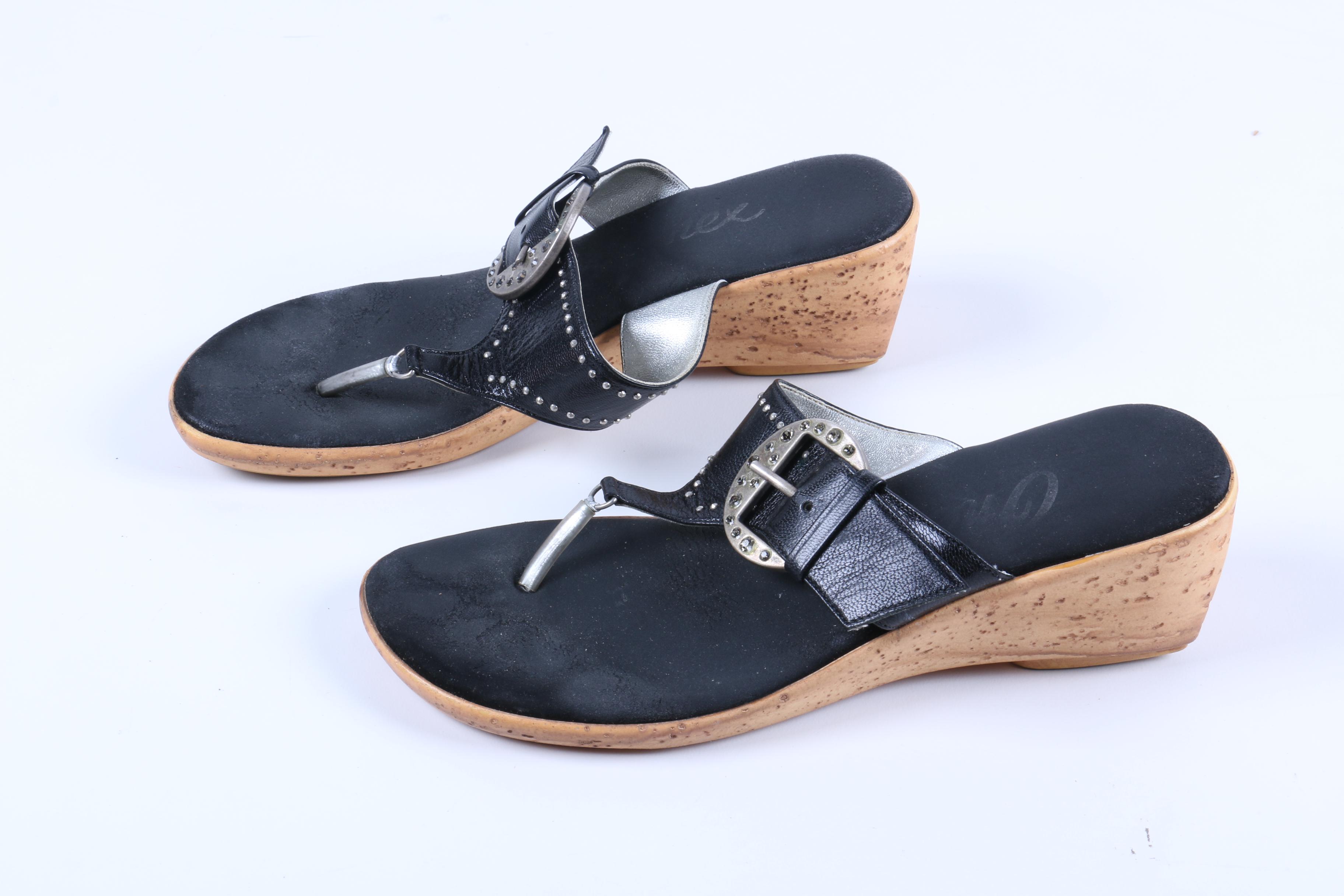 Women's Cork Style Sandals Including Onex