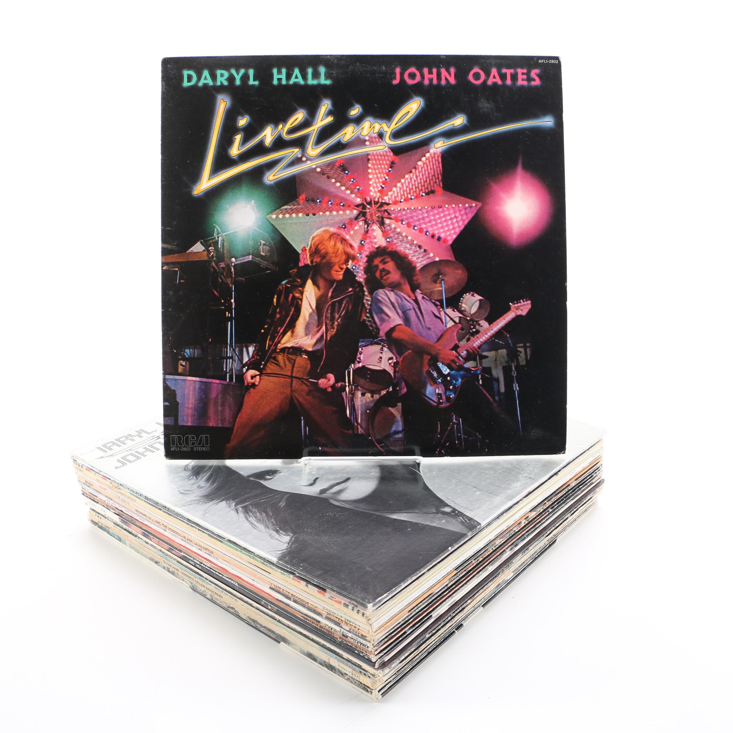 Richard Hell, INXS, Hall & Oates and Other Rock/Pop LPs