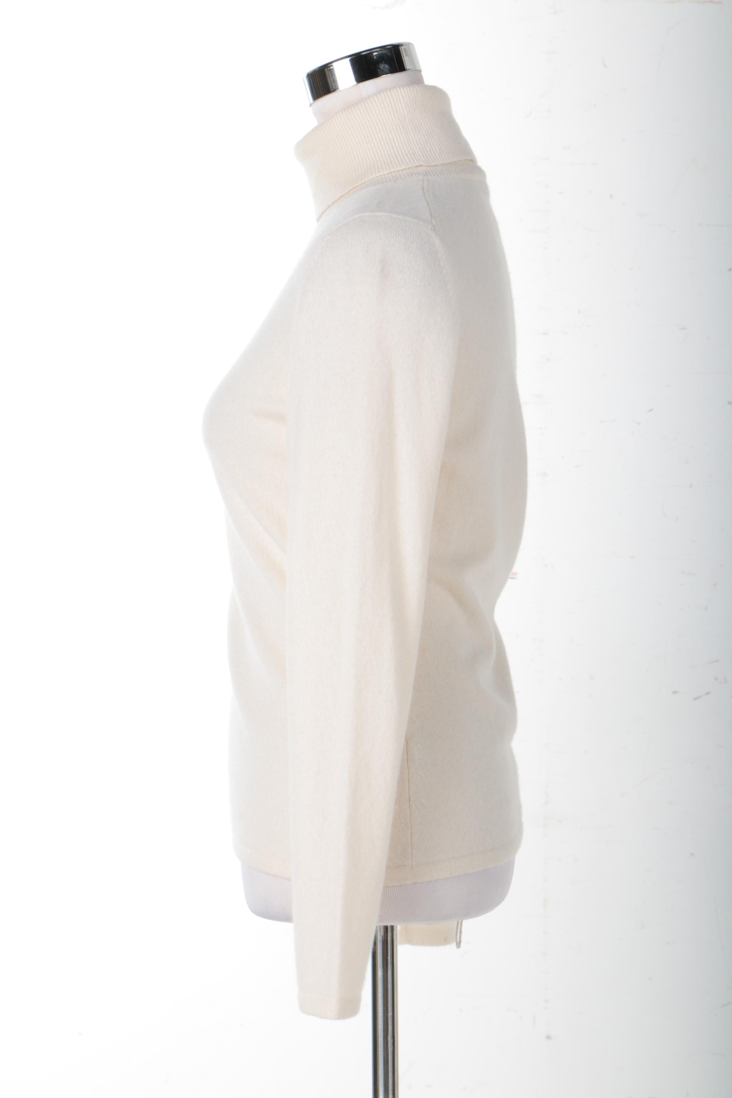 Saks Fifth Avenue Cashmere Turtle Neck Sweater