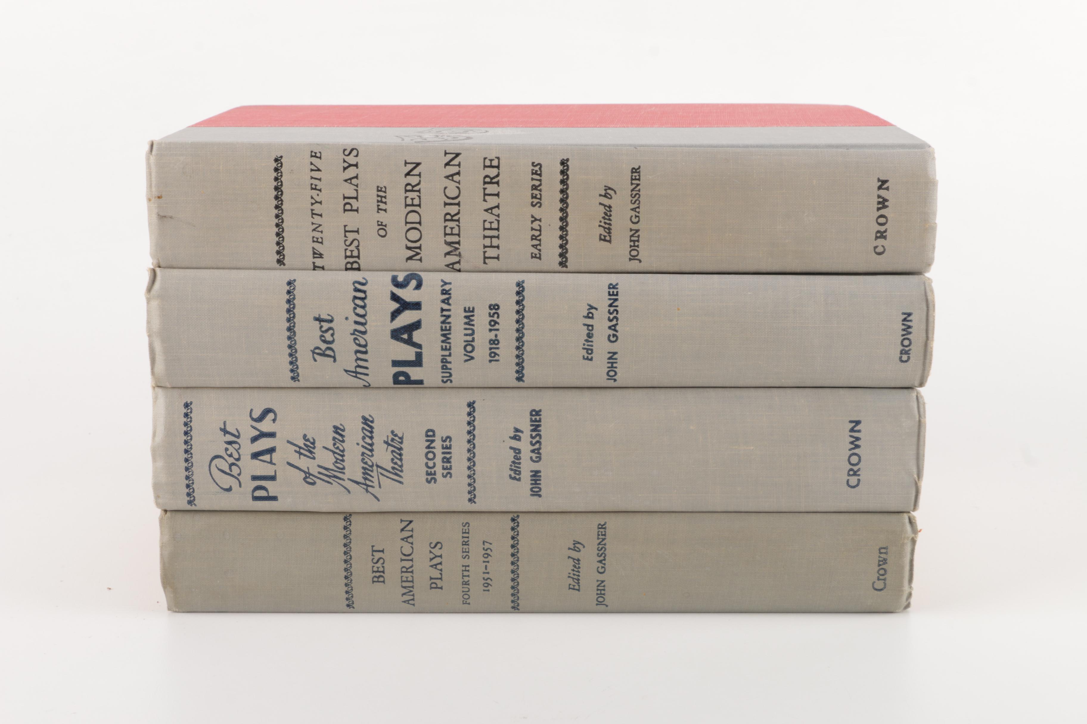 "Best American Plays" by John Gassner Four Volume Set