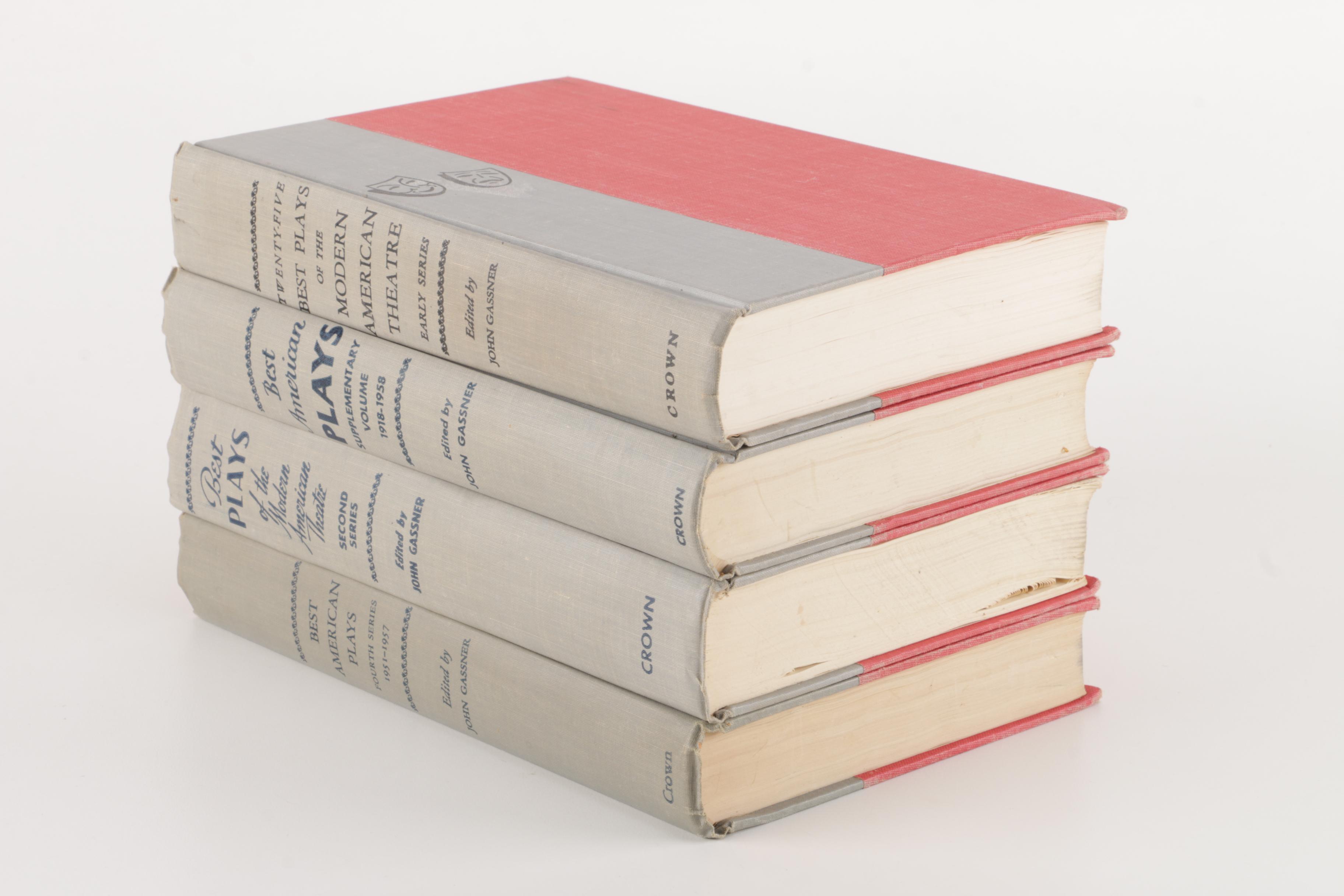 "Best American Plays" by John Gassner Four Volume Set