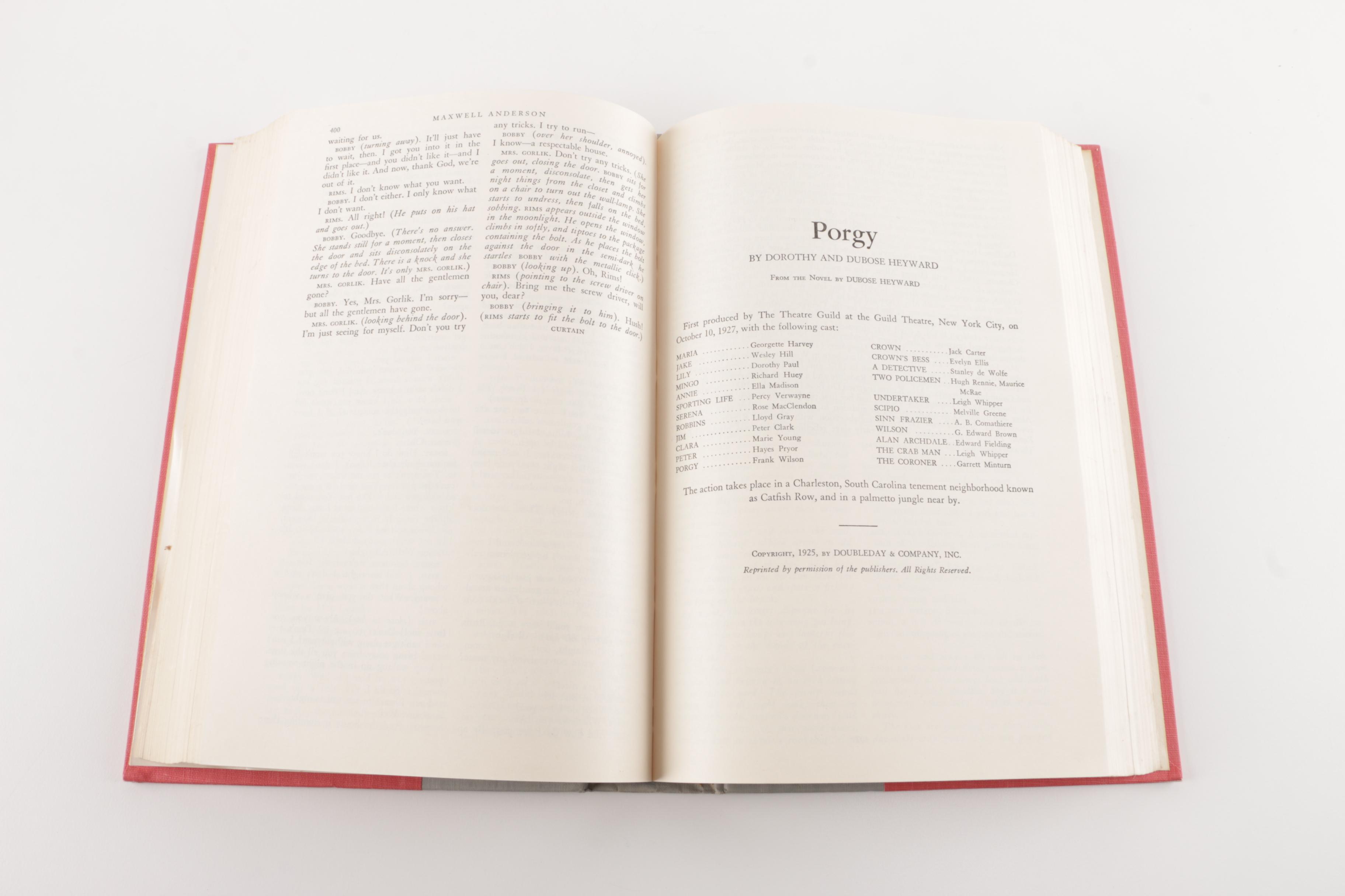 "Best American Plays" by John Gassner Four Volume Set