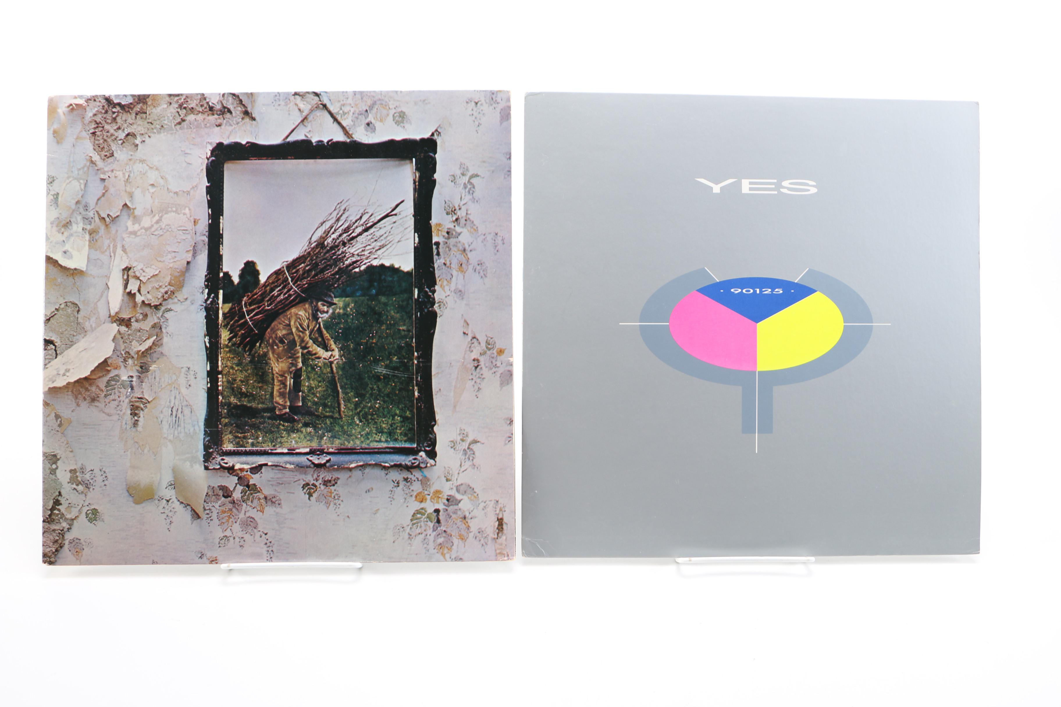 Led Zeppelin, Jimmy Buffett and Other Rock, New Wave LPs